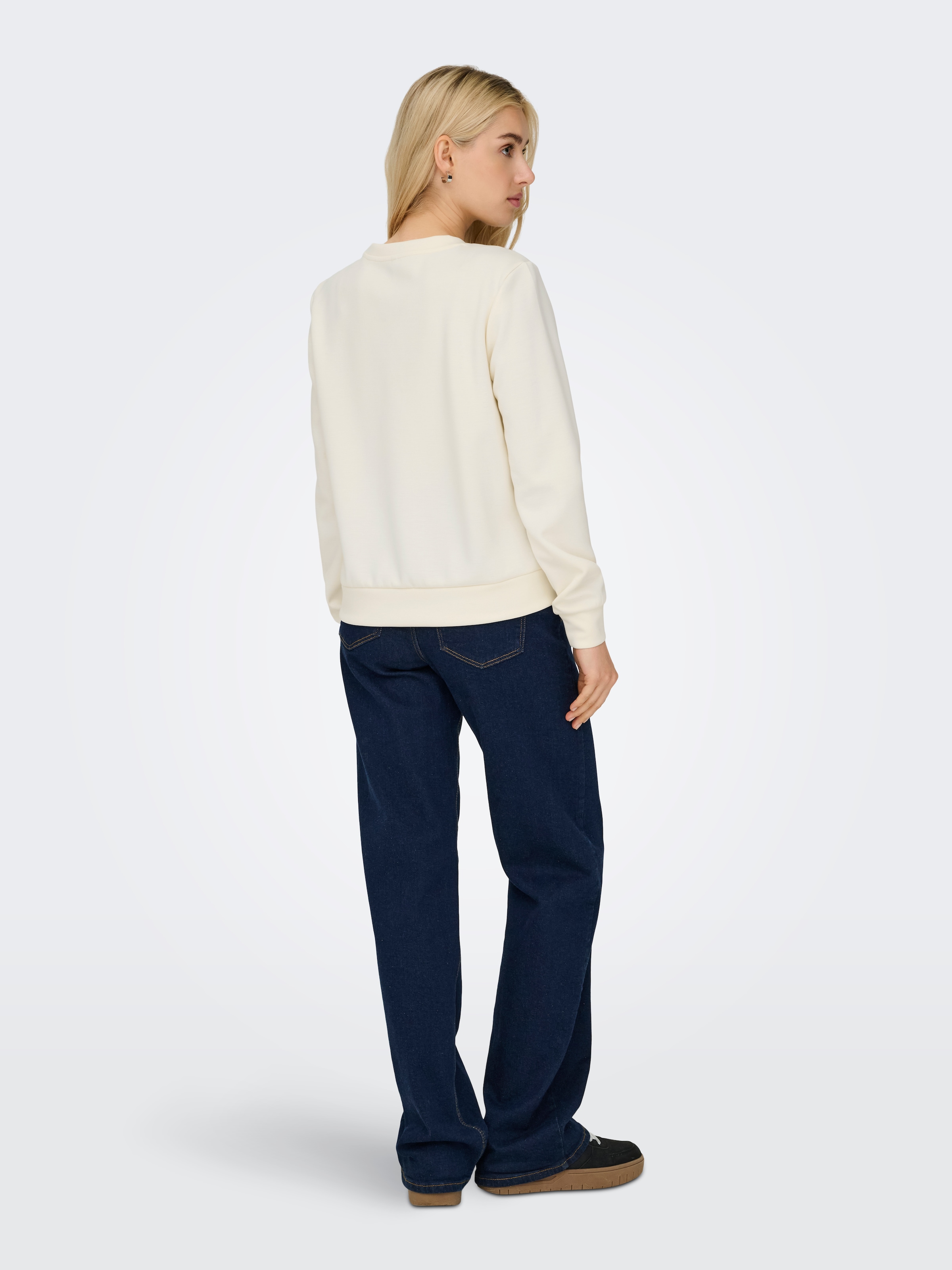 ONLY Sweatshirt »ONLMARCY L/S O-NECK BOX UB CC SWT«
