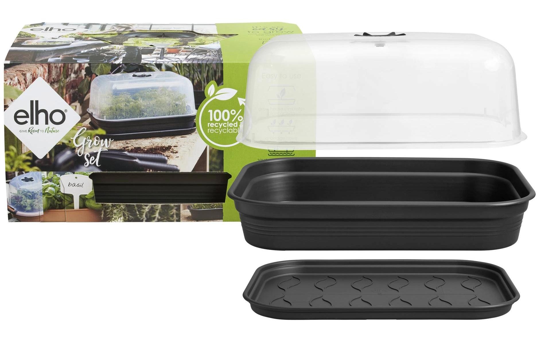 Elho Pot de culture »Anzuchtset M Green Basics«