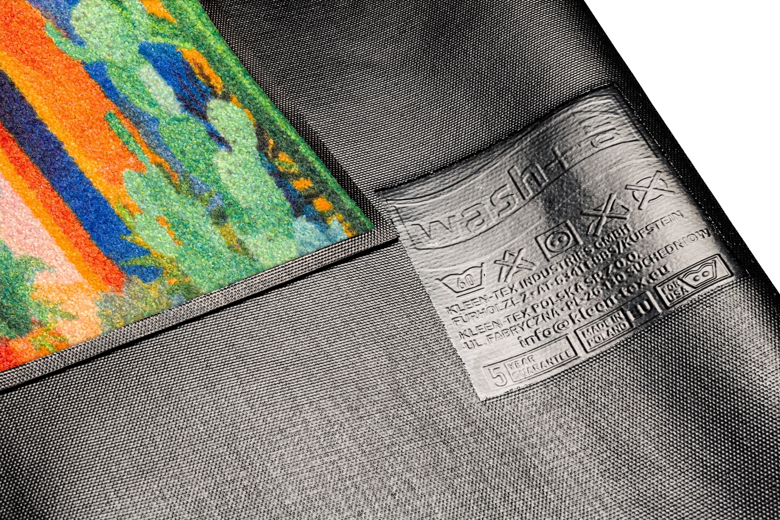 wash+dry by Kleen-Tex Fussmatte »Casas de Colores« rechteckig 7 mm Höhe