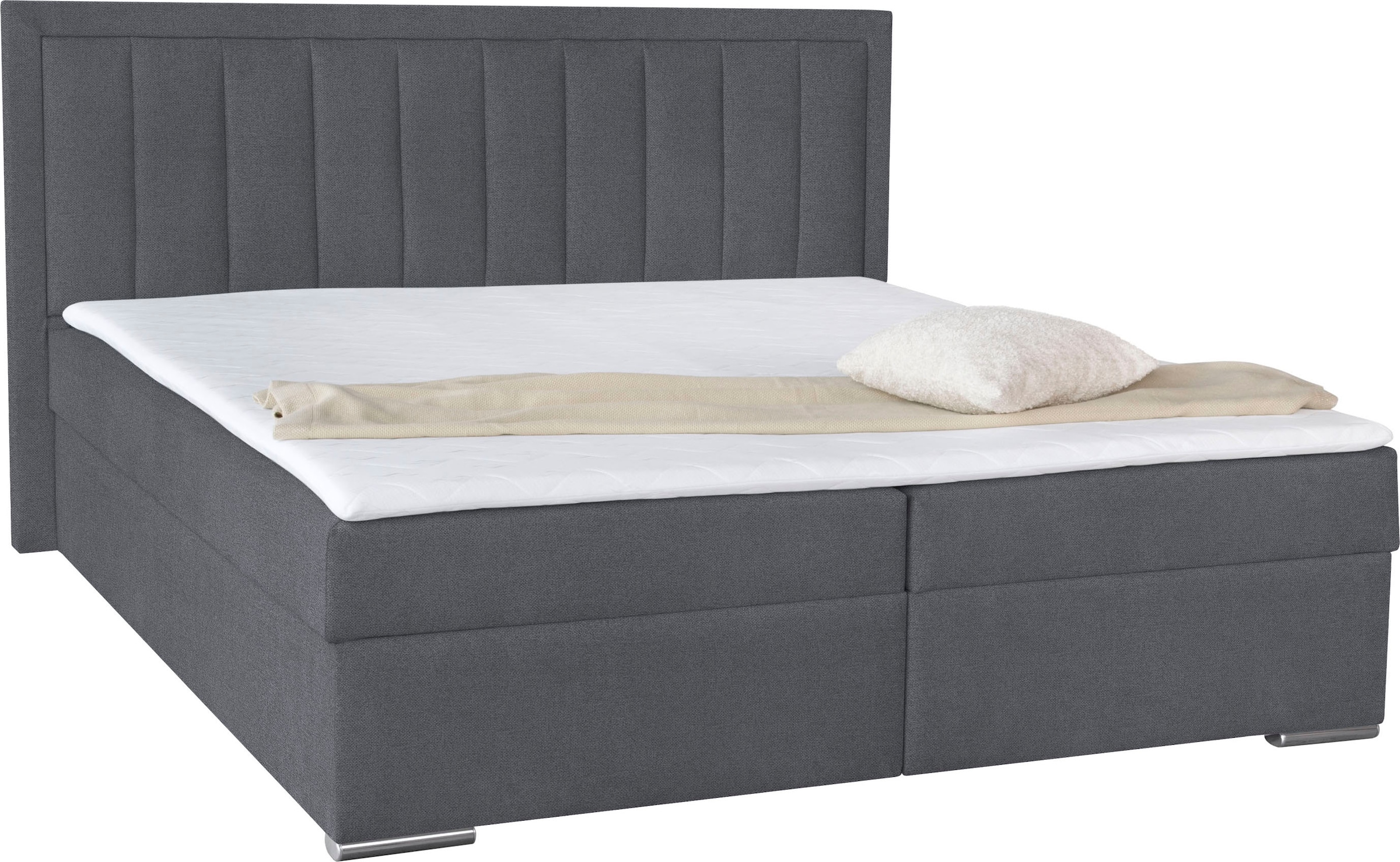 COLLECTION AB Lit de boxe »ATHENA inkl. Bettkasten, erhältlich in der Breite 180cm« erhältlich in verschiedenen Härtegraden, inkl. Topper