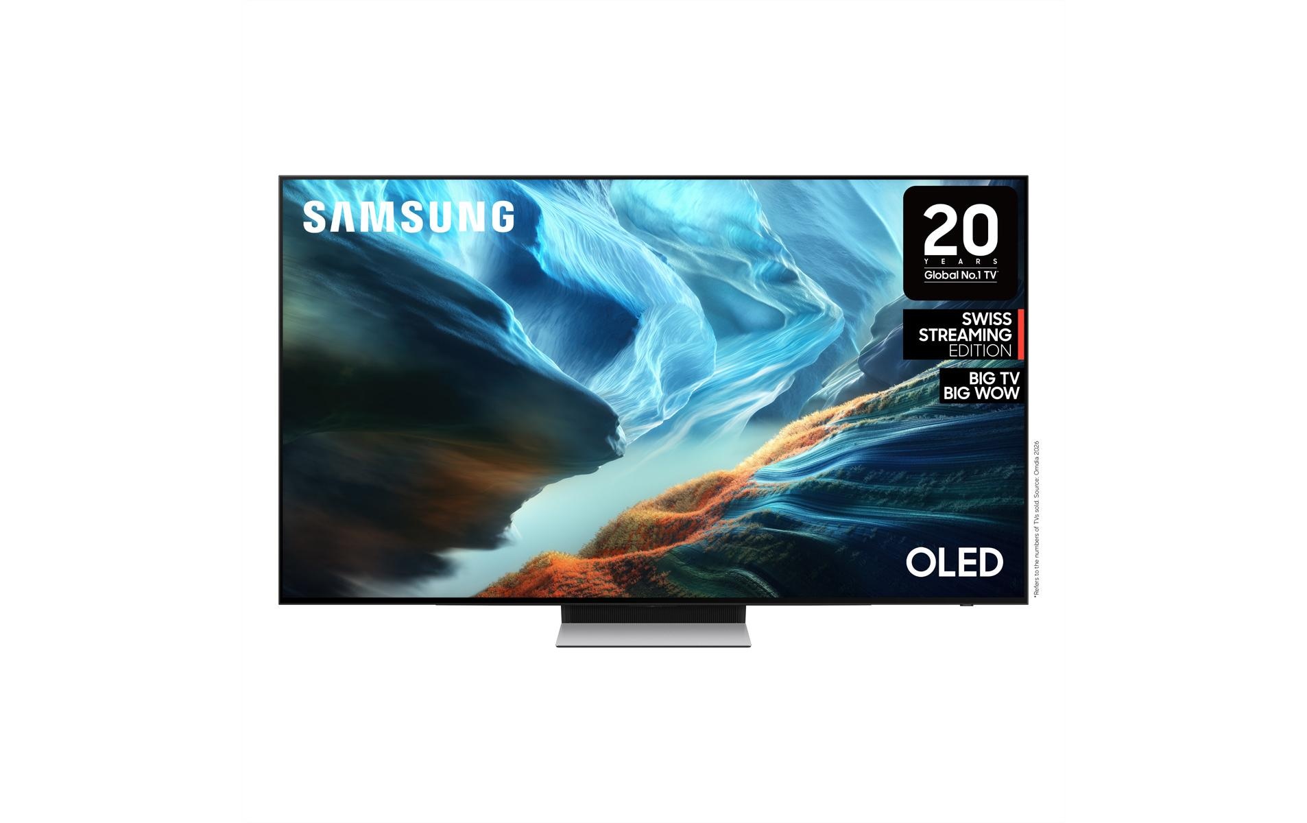 Samsung Téléviseur OLED »TV QE77S90H« 195 cm/77 ″ Télévision intelligente