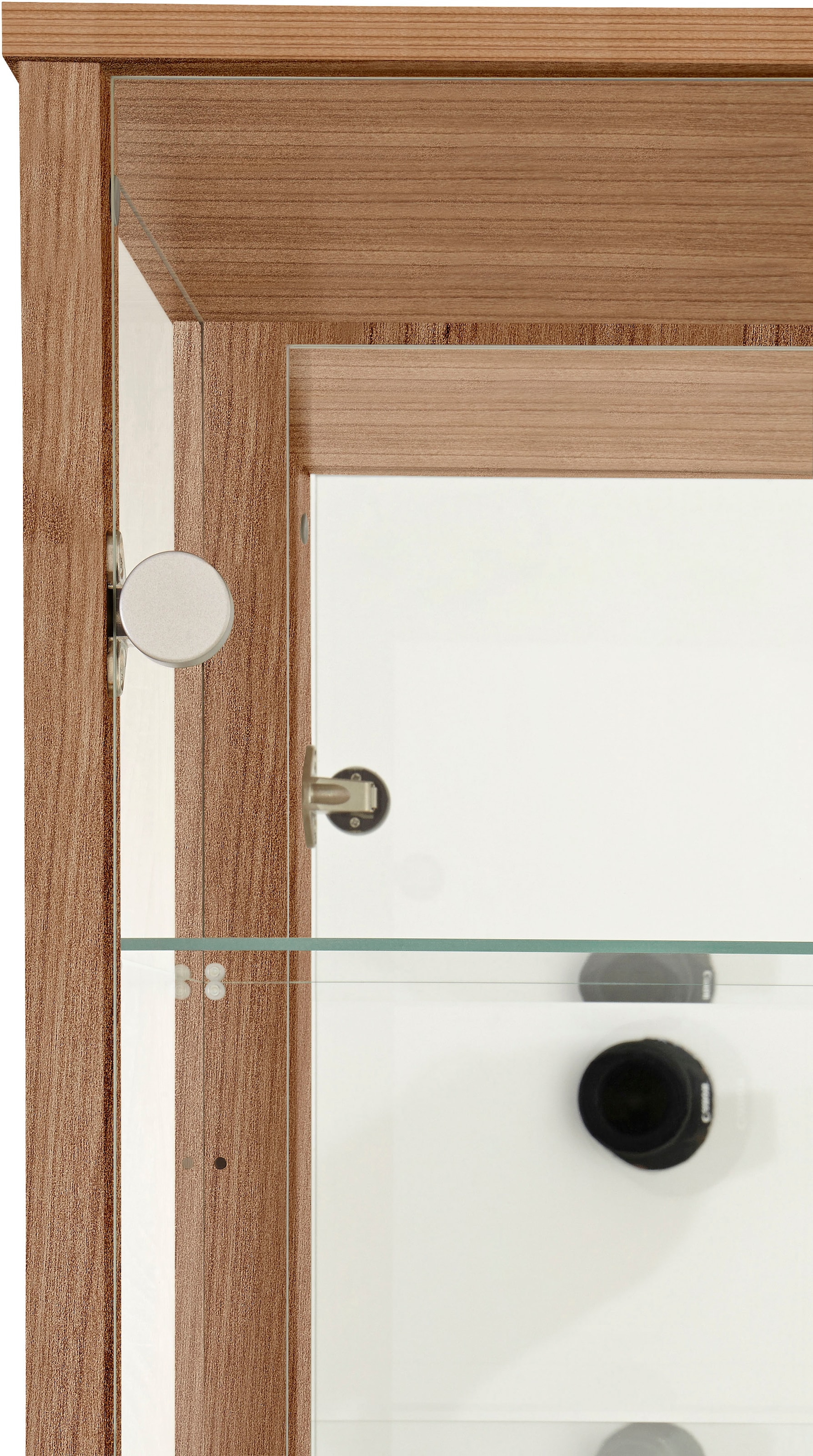 fif möbel Vitrine »OPTIMA« Standvitrine/Glasvitrine 2x Glastür,perfekt für Sammler,Sammlervitrine