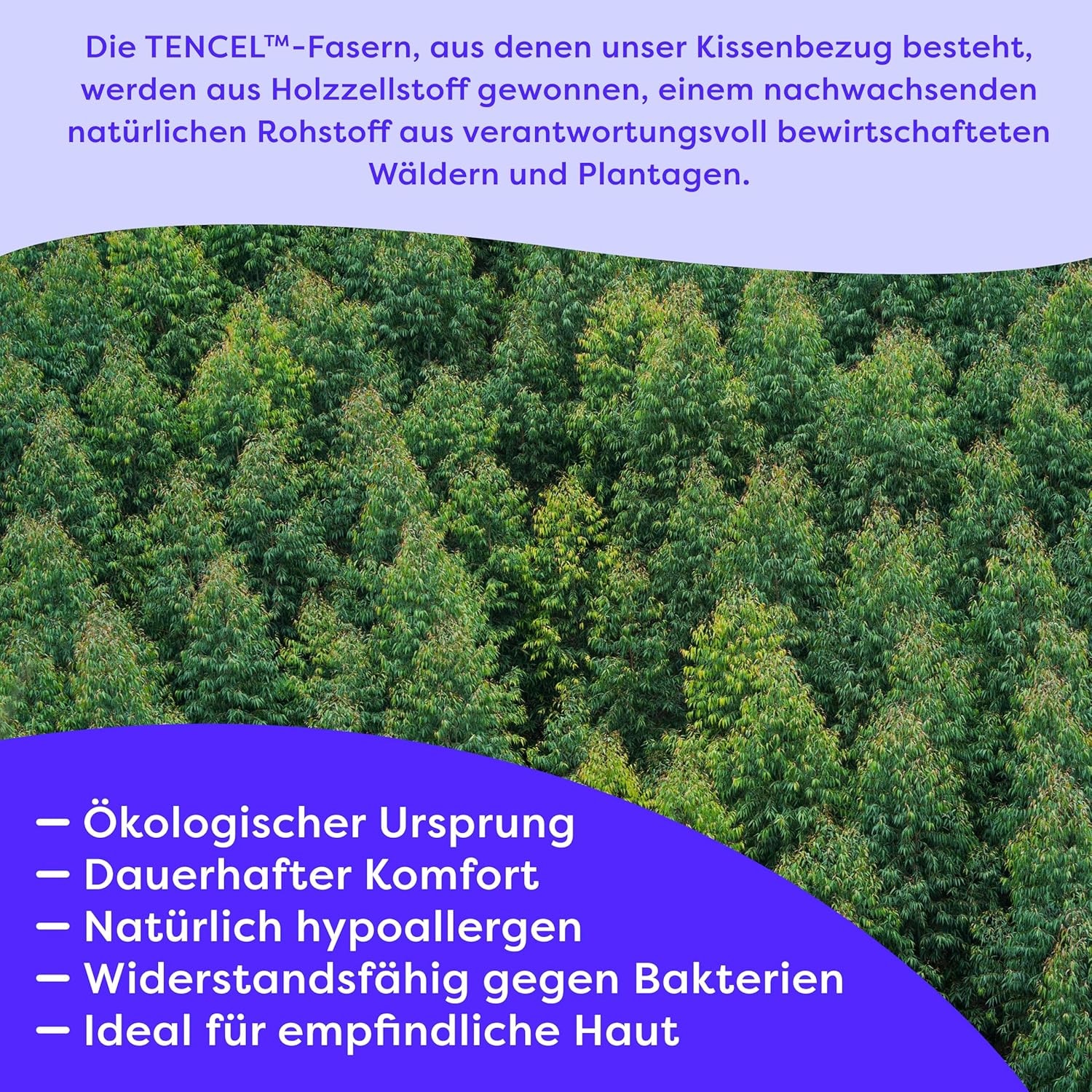 Wolkenfeld Nackenkissen »Eron Nackenstützkissen« Optimaler Support für Nacken, Rücken und Schultern – Tencel-Faser