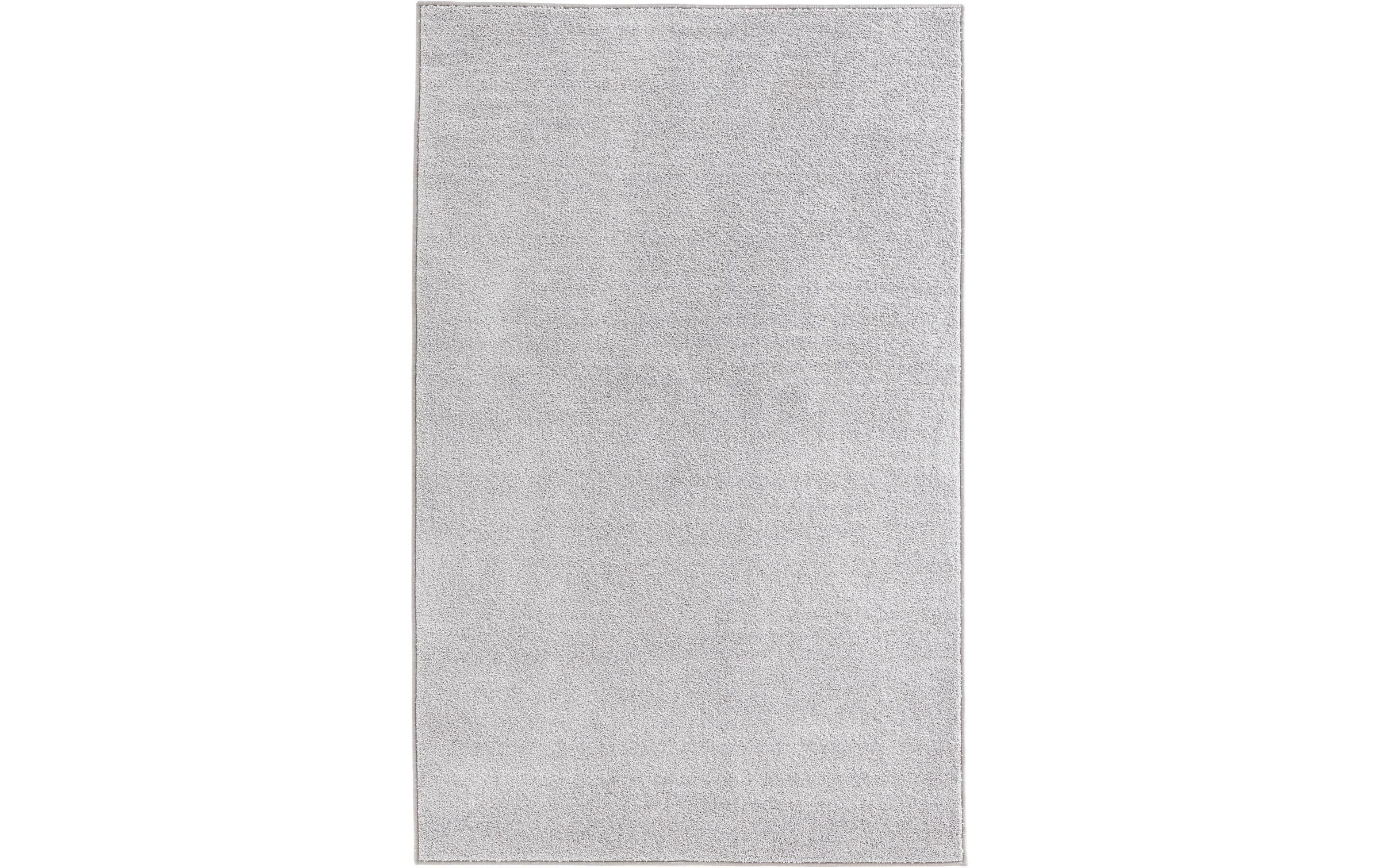 HANSE Home Teppich »Pure 100  Kurzflor« rechteckig 13 mm Höhe Kurzflor, uni, umkettelt, Läufer, Wohnzimmer, Kinderzimmer, Flur