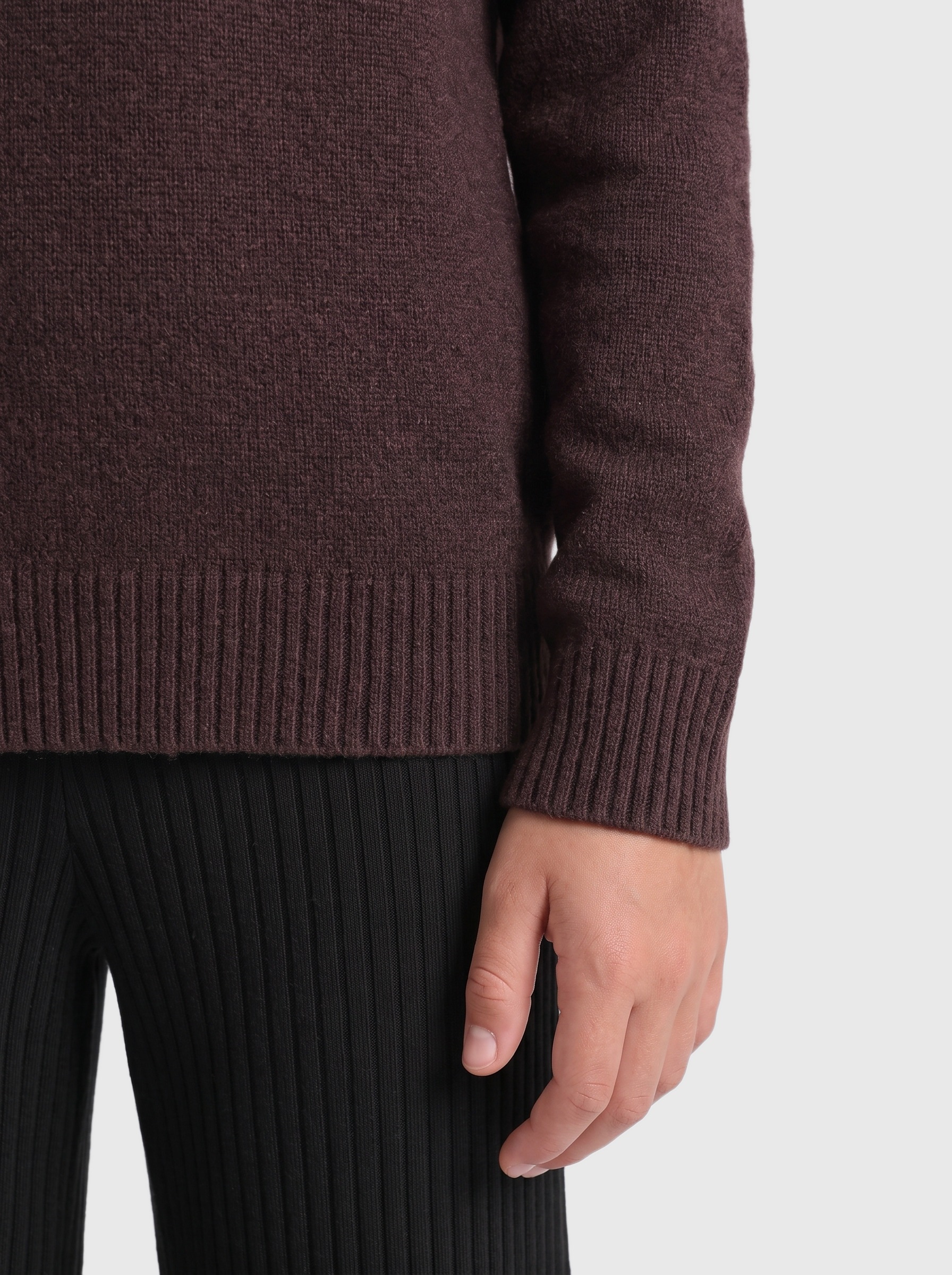 KIDS ONLY Pull en tricot »KOGRICA LIFE LS PULLOVER VD KNT NOOS« mélange de matériaux