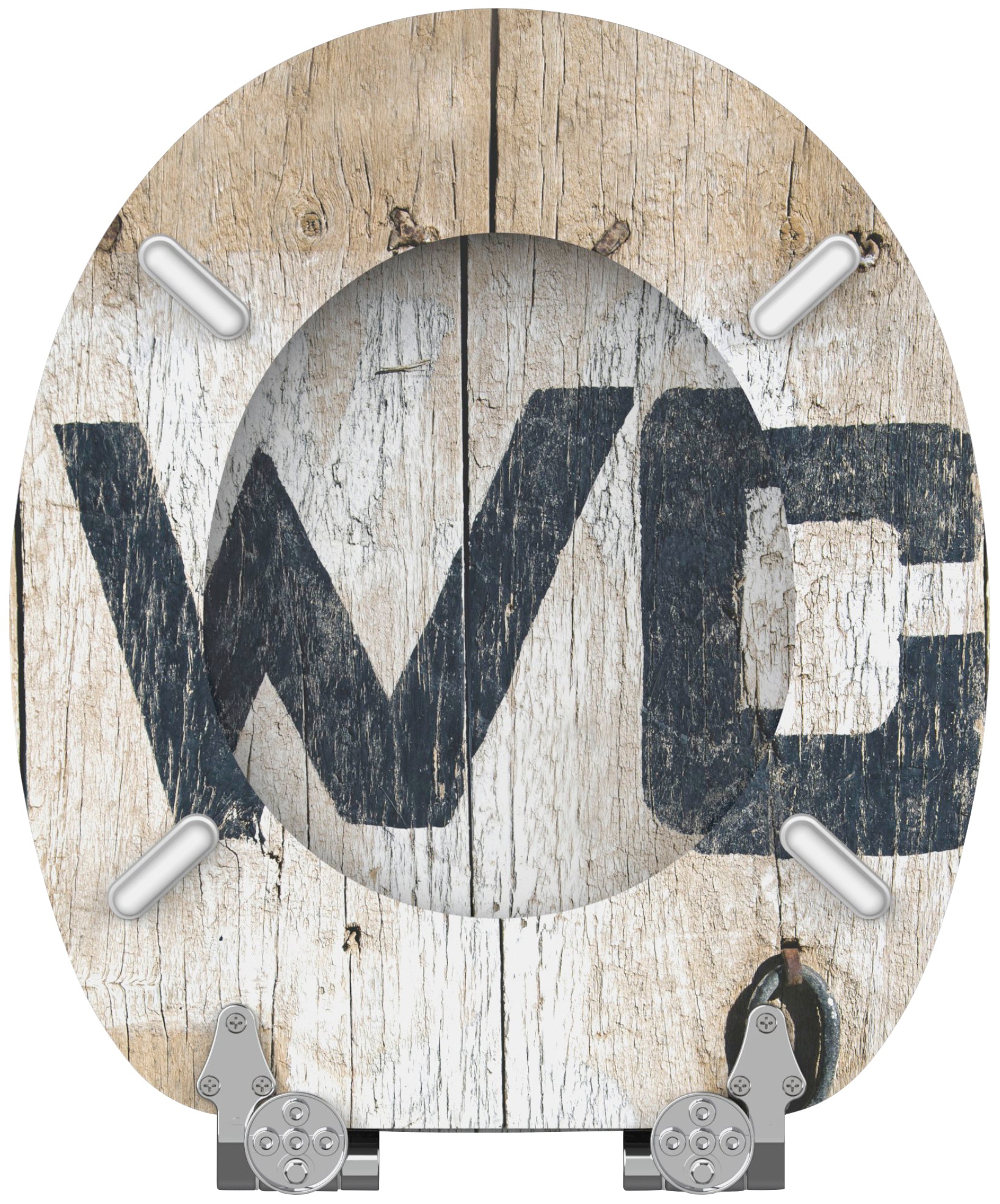 Sanilo Siège de WC »Old Style« mit Absenkautomatik