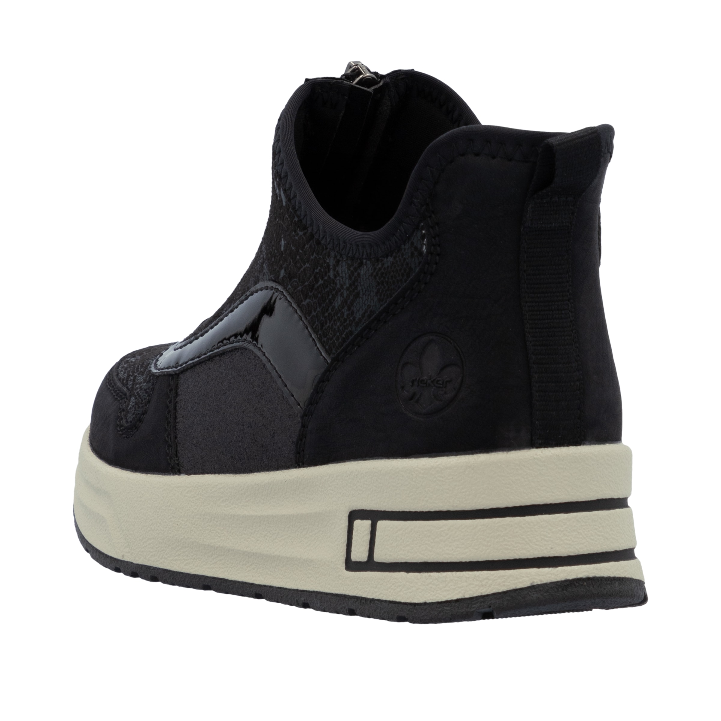 Rieker Sneakers »Ready2GO«  bottes à plateforme, bottines, baskets montantes avec fermeture éclair avant