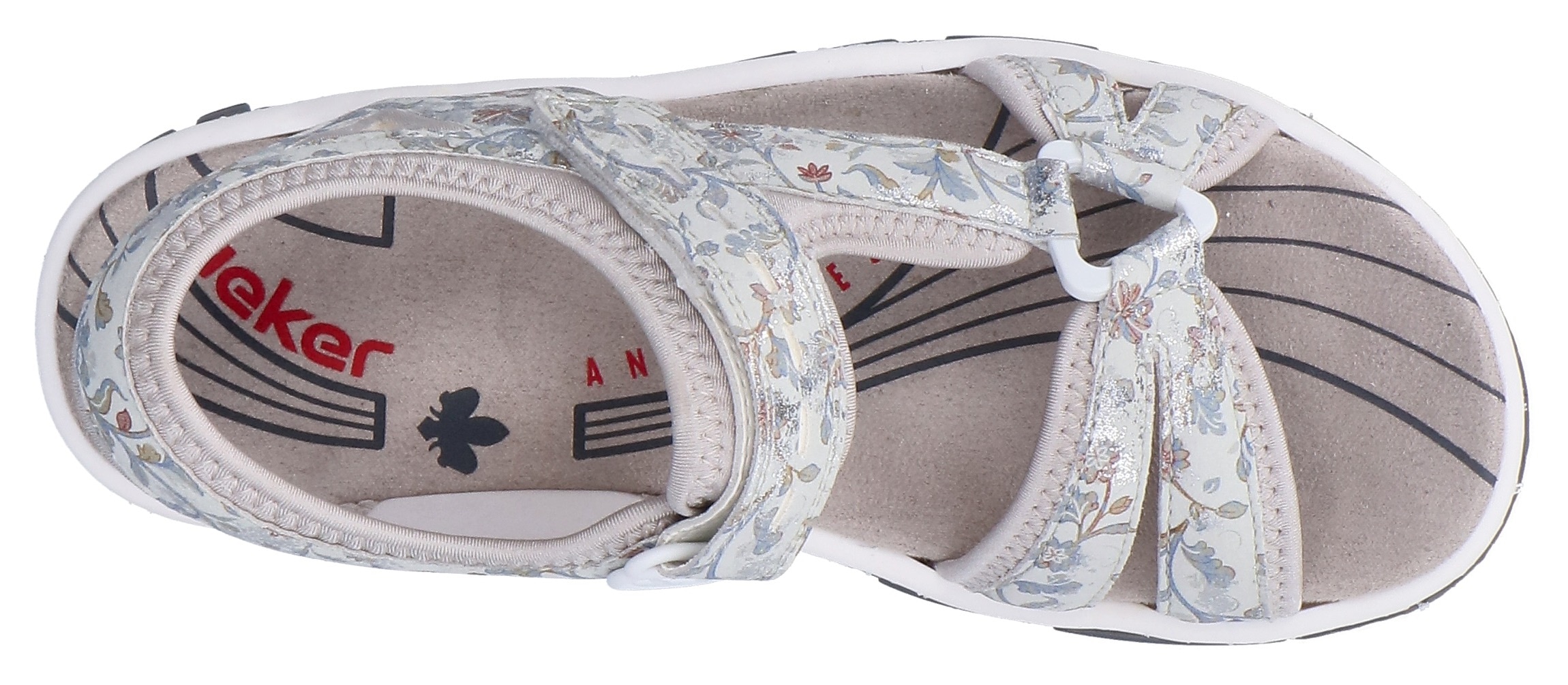 Rieker Sandale à lanières  chaussure d'été, sandalette, chaussure outdoor style trekking
