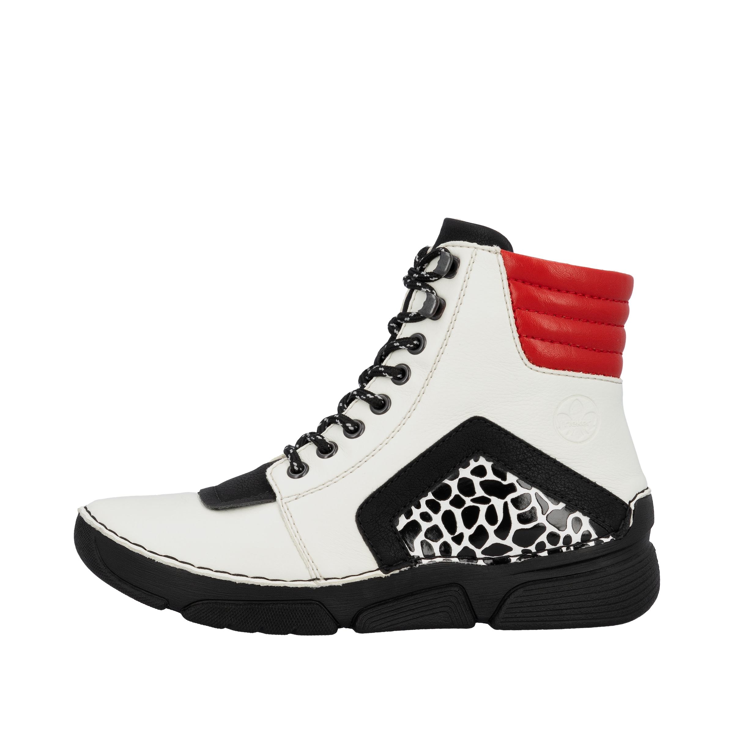 Rieker Sneakerboots  Schnürboots, Schnürstiefelette mit zusätzlichem Innenreissverschluss