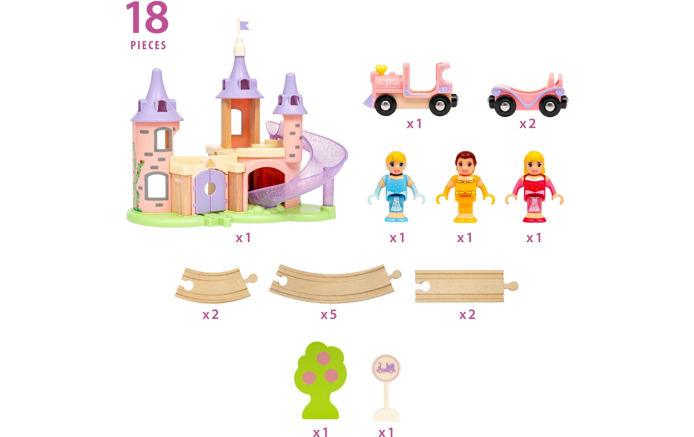 BRIO® Bâtiment de train jouet »Traumschloss Disney Princess«