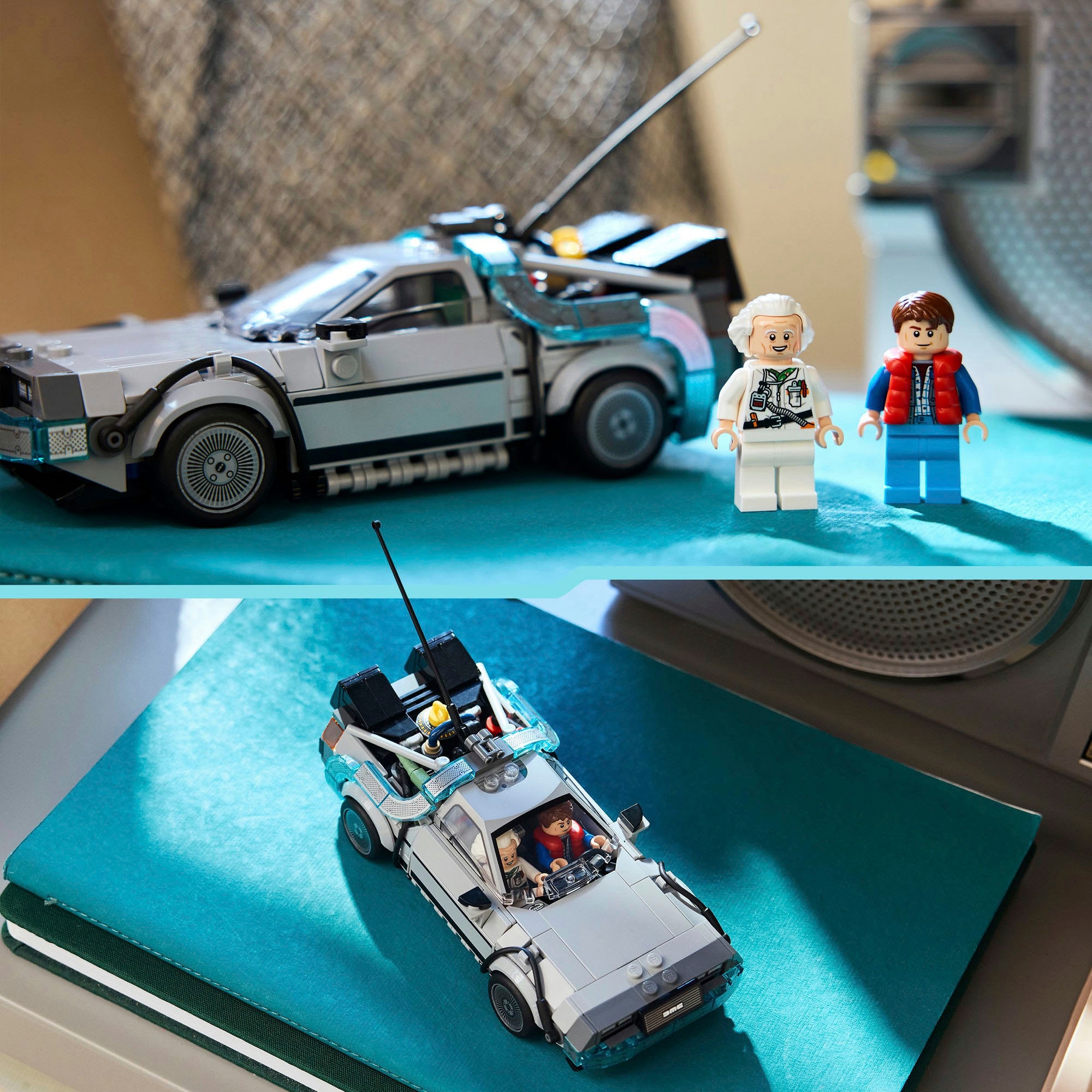 LEGO® Konstruktionsspielsteine »Zeitmaschine aus Zurück in die Zukunft (77256), LEGO Speed Champions« Made in Europe
