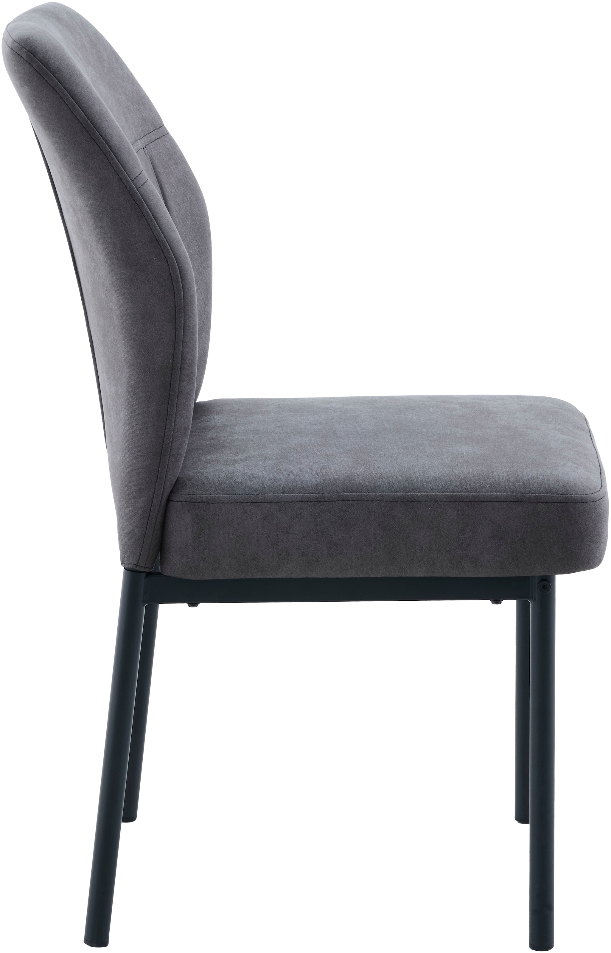 HELA Chaise à 4 pieds »ALMADA« (Ensemble) 2 cuis4-Fuss, Komfortsitz mit Federkorb, Vintage Optik