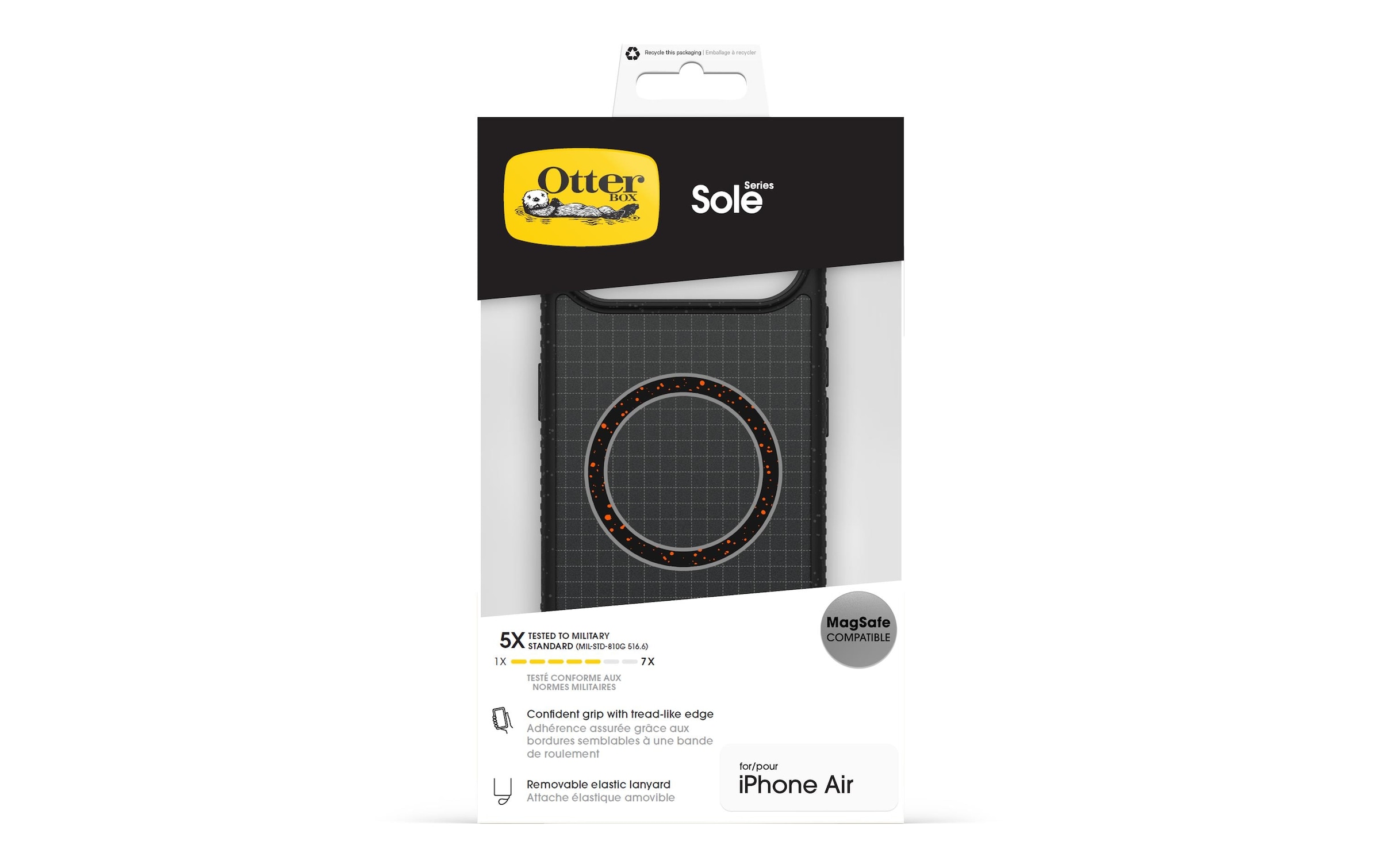 Otterbox Étui pour smartphone »Back Cover Sole iPhone Air« 16,5 cm (6,5 Zoll) Schutzhülle iPhone Air