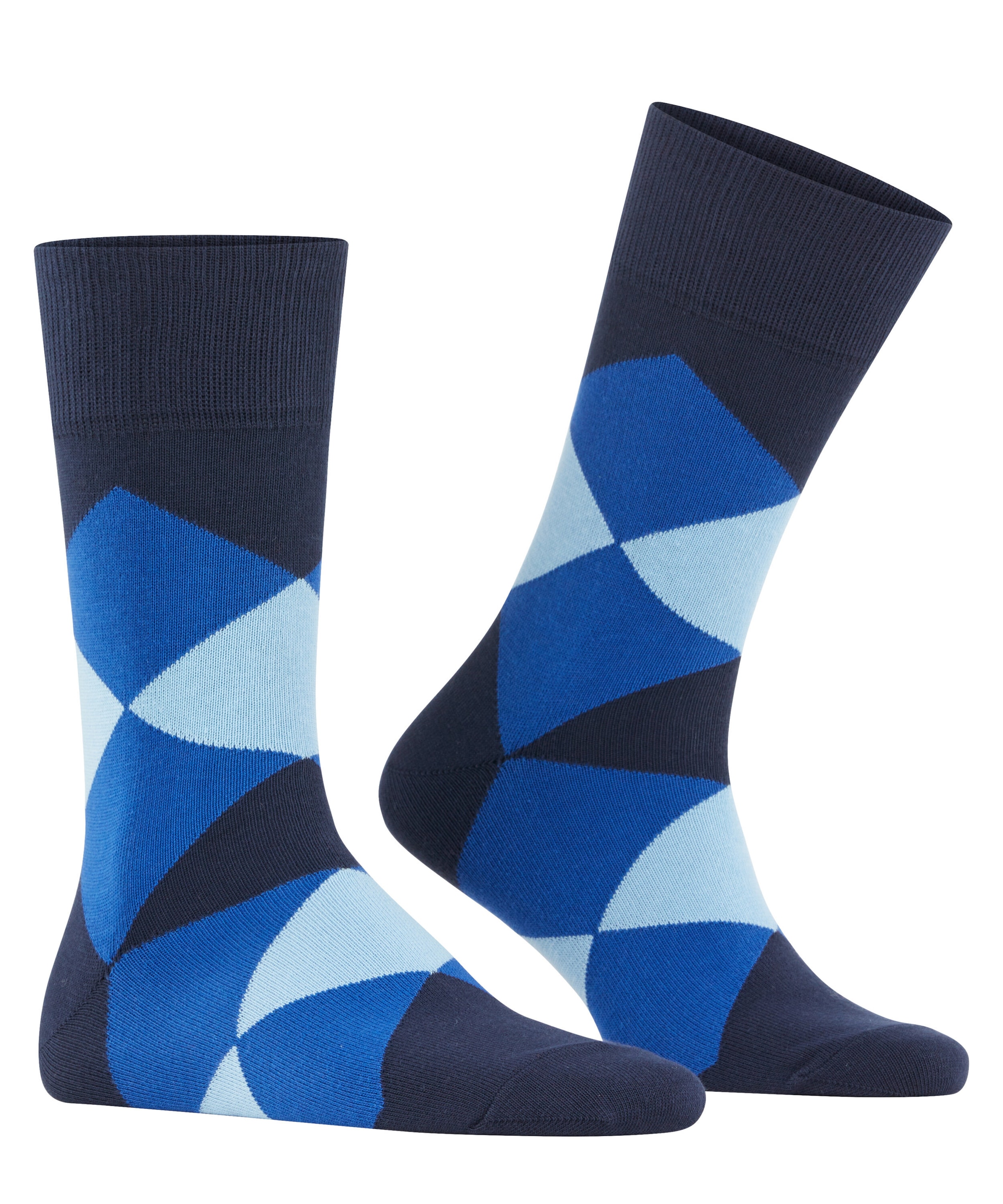 Burlington Chaussettes »Clyde« Taille unique 40-46, motif Argyle moderne, clip Burlington