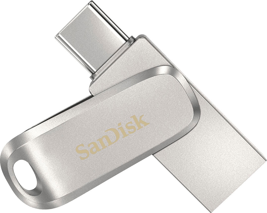 Sandisk Clé USB »Ultra® Dual Drive Luxe USB Type-C™ 128 GB« (128GB GB Lesegeschwindigkeit 150 MB/s)