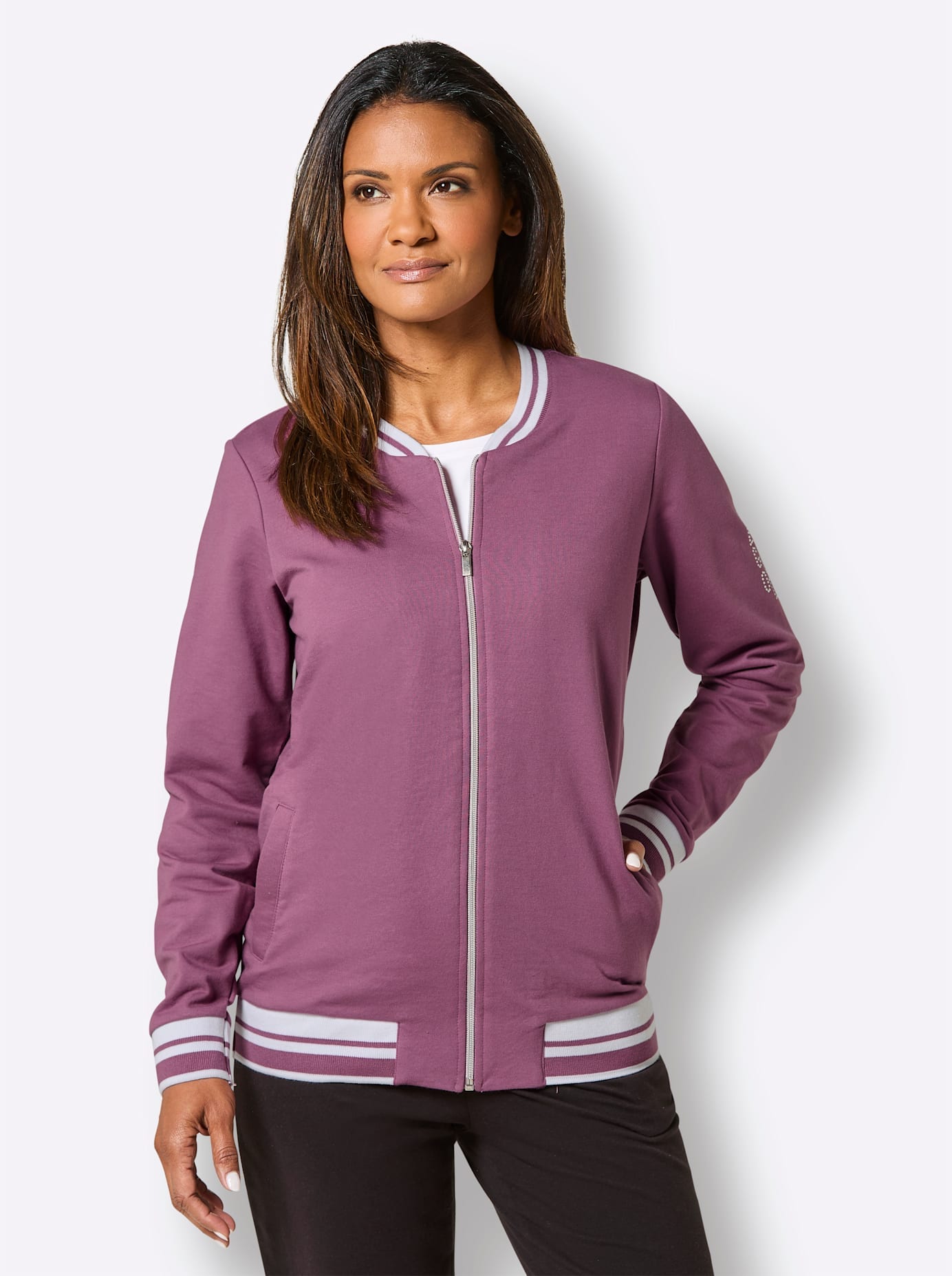feel good Langjacke ohne Kapuze