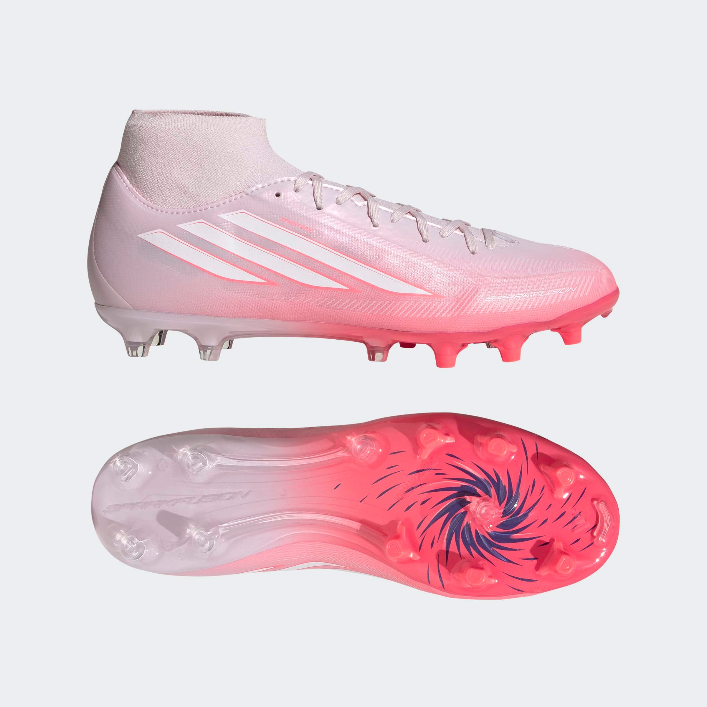 adidas Performance Chaussure de football »F50 SPARKFUSION LEAGUE , NATURRASEN/KUNSTRASEN, HALBHOCH«  Convient pour pelouses et terrains synthétiques