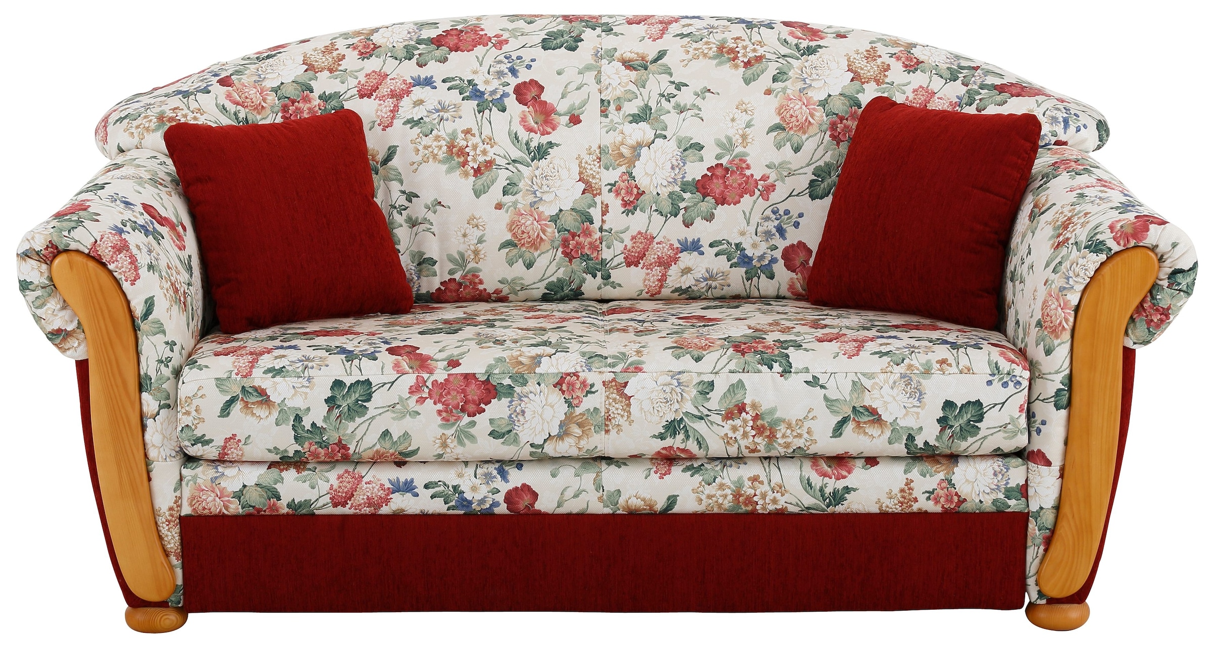 Home affaire 2-Sitzer »Milano, Schlafsofa im Landhaus-Stil, bequem, Liegefläche 188/124cm« mit Bettfunktion