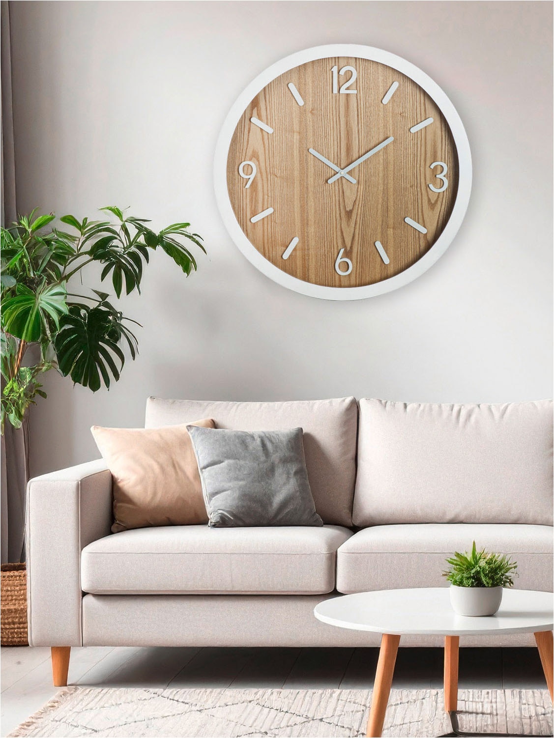 GILDE Horloge murale »Wanduhr rund Arlington«