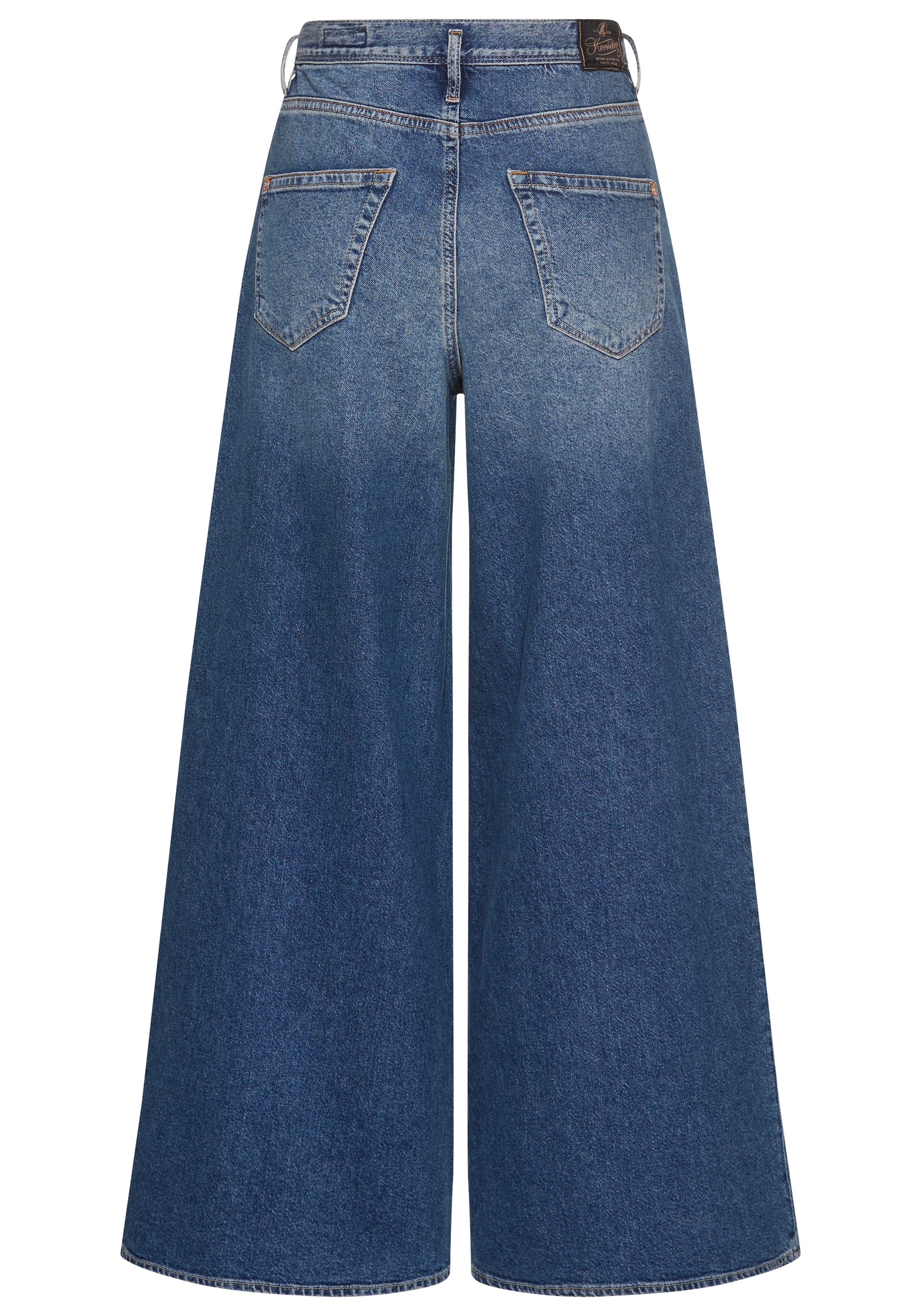 Herrlicher Jeans à 5 poches »Shyra Palazzo Denim« mit besonders weitem Bein
