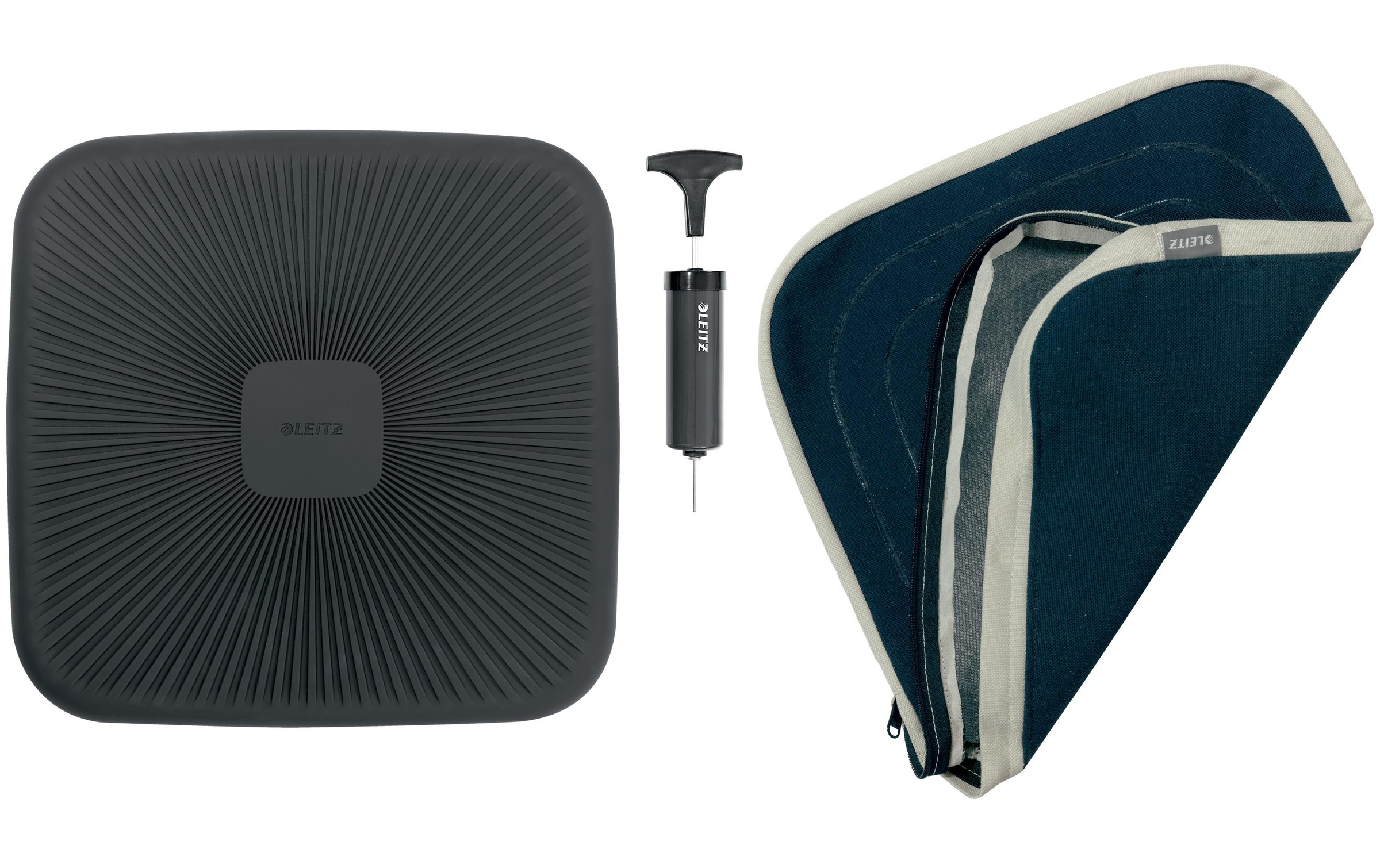 LEITZ Coussin d'équilibre »Ergo Active mit Stoffbezug«