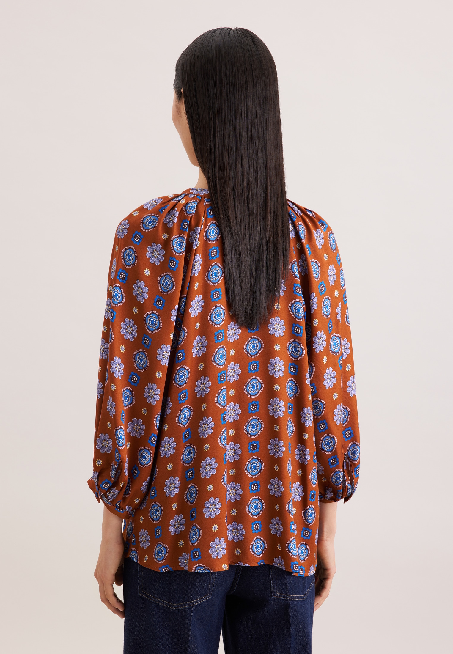 seidensticker Blouse classique Impression tunique