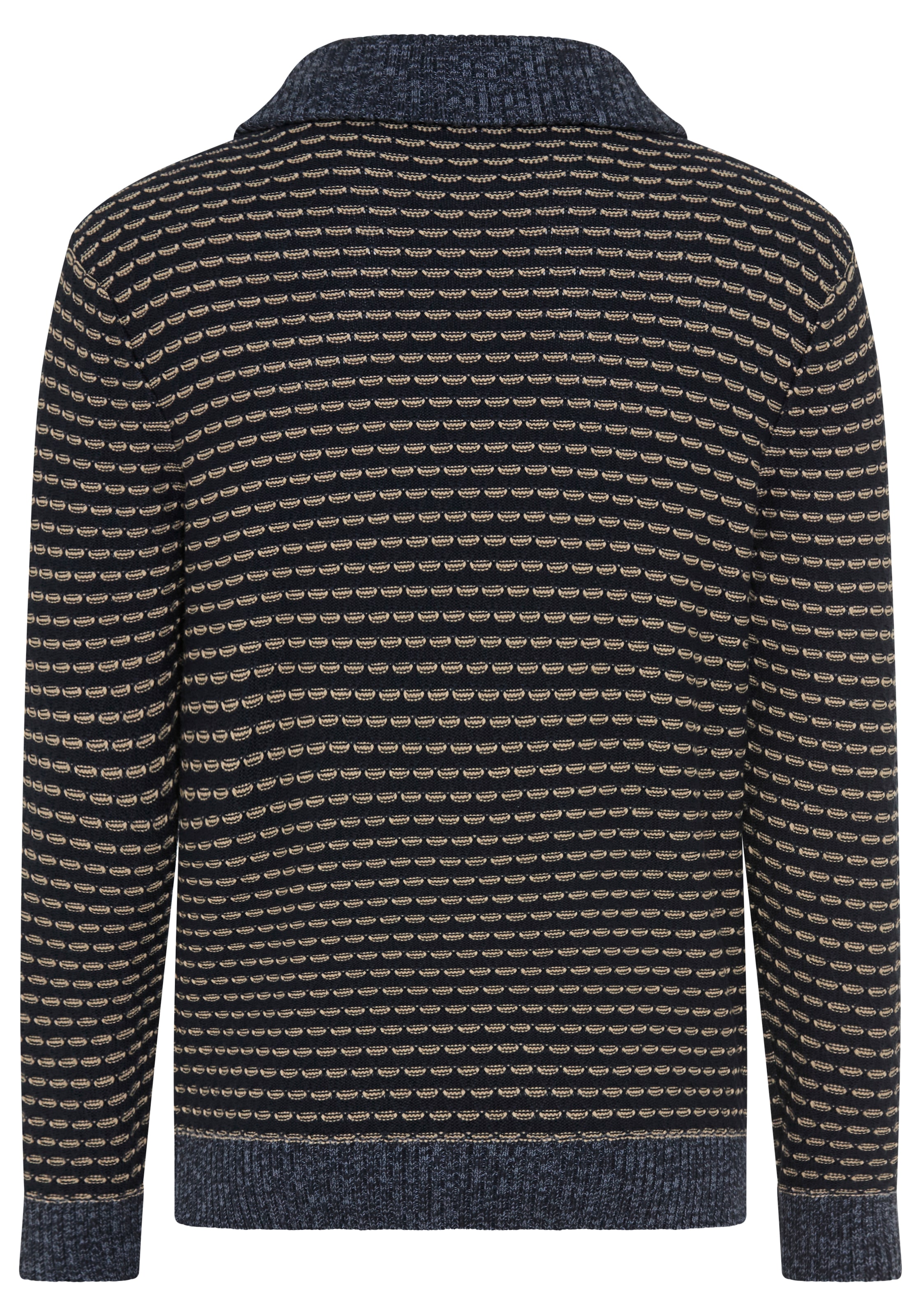 KangaROOS Rollkragenpullover aus Strick, mit Rollkragen und Kordelzügen, Langarm, Regular Fit