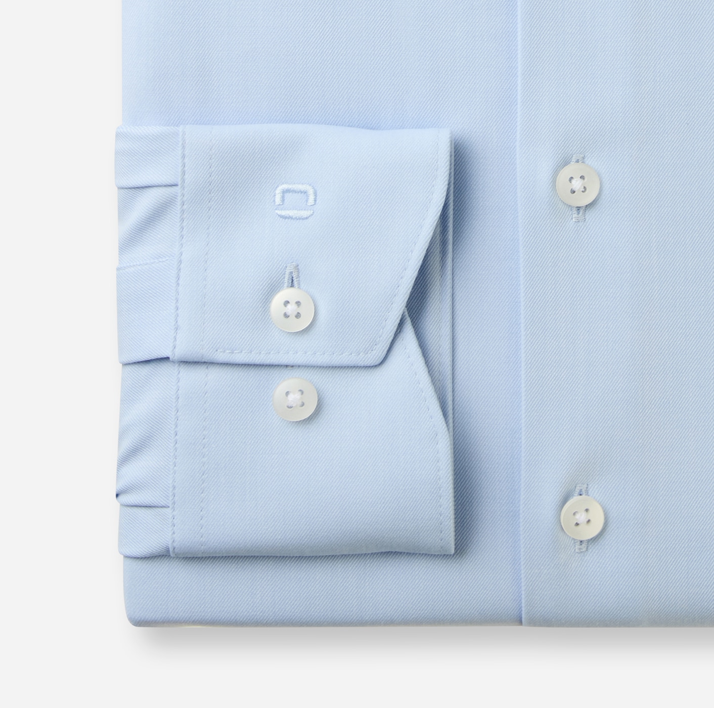 OLYMP Chemise à manches longues »Luxor« comfort fit, Businesshemd, New-Kentkragen, unifarben