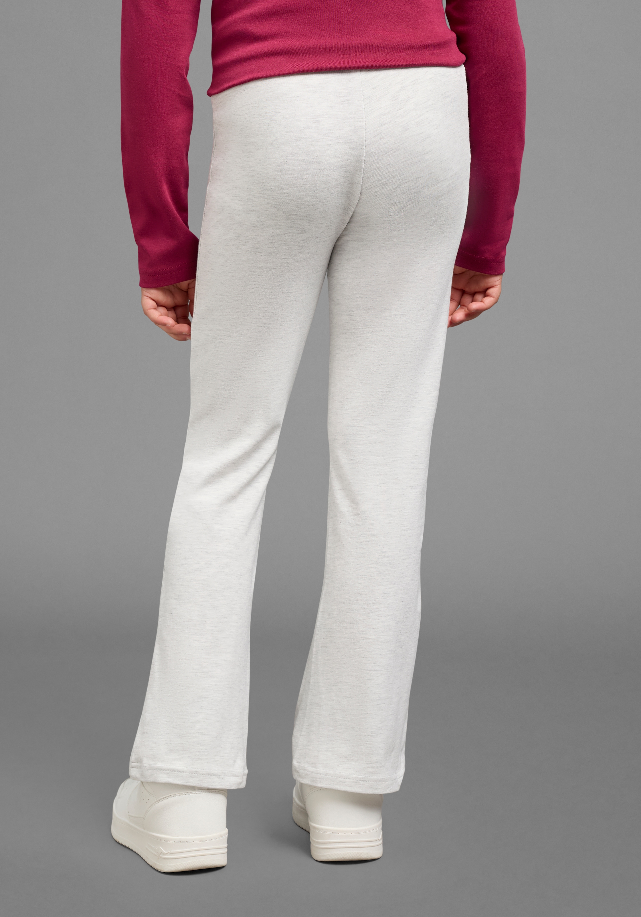 H.I.S Leggings »2er Packung H.I.S Leggings mit Schlag für Mädchen«  Für TEENS. 2er Packung Jazzpants