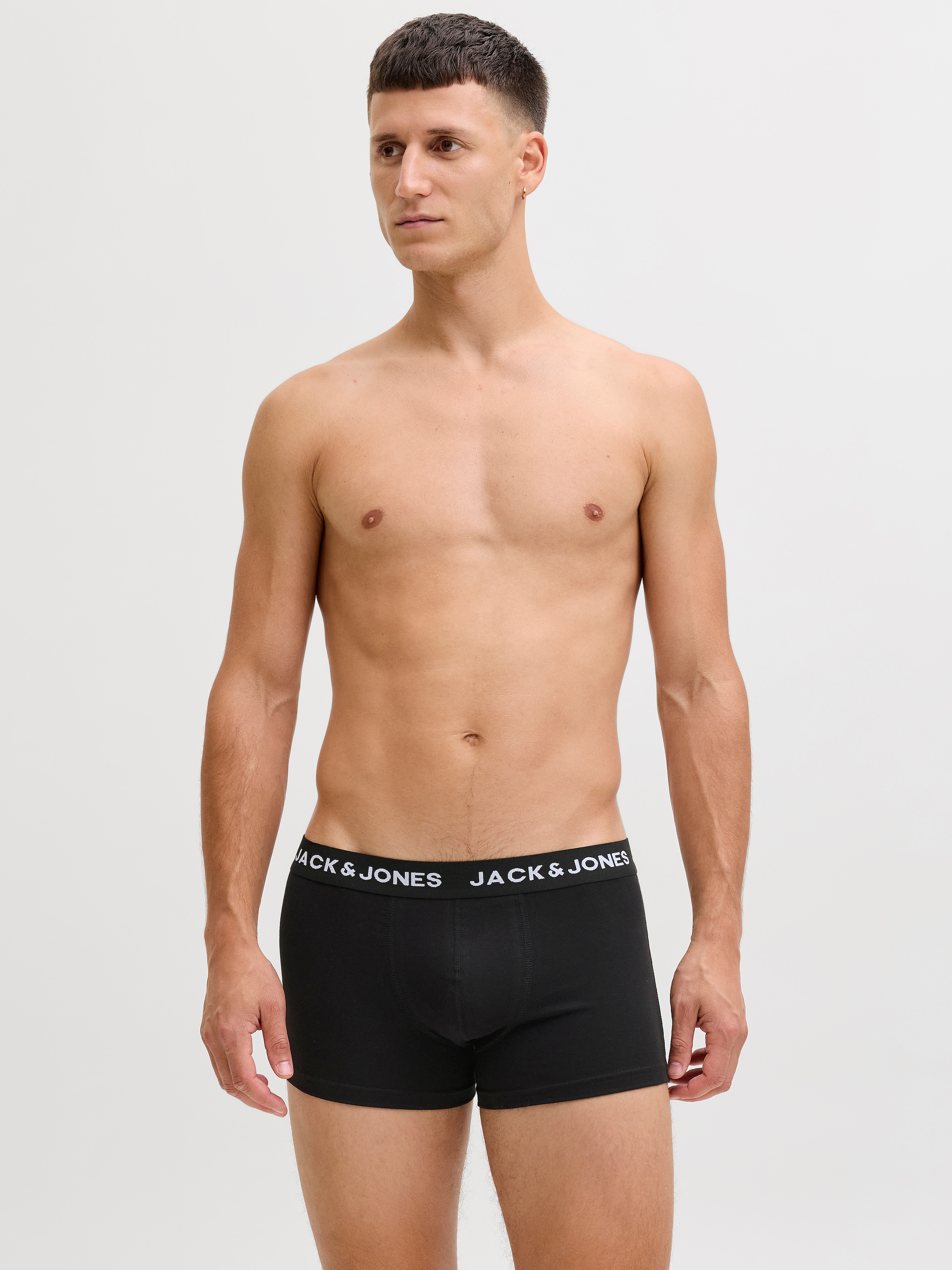 Jack & Jones Boxers »JACFLOWER Microfiber mit Logobund, Blumenprint und Stretchkomfort« Packung, 10er-Pack, 10 cuis eng anliegend, Microfaser, schnelltrocknend