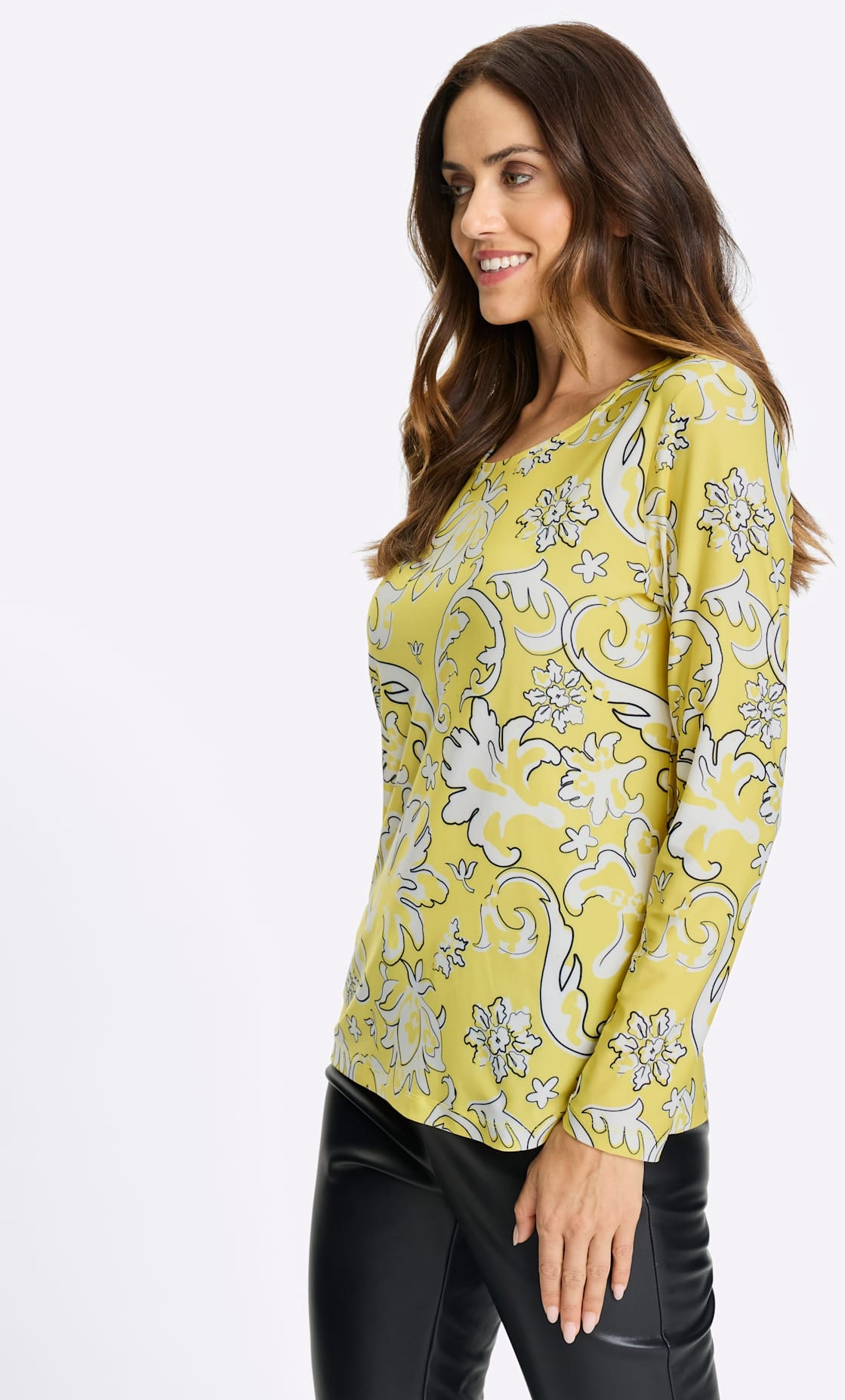 heine T-shirt à manches longues »Druck-Shirt« 1 pièces