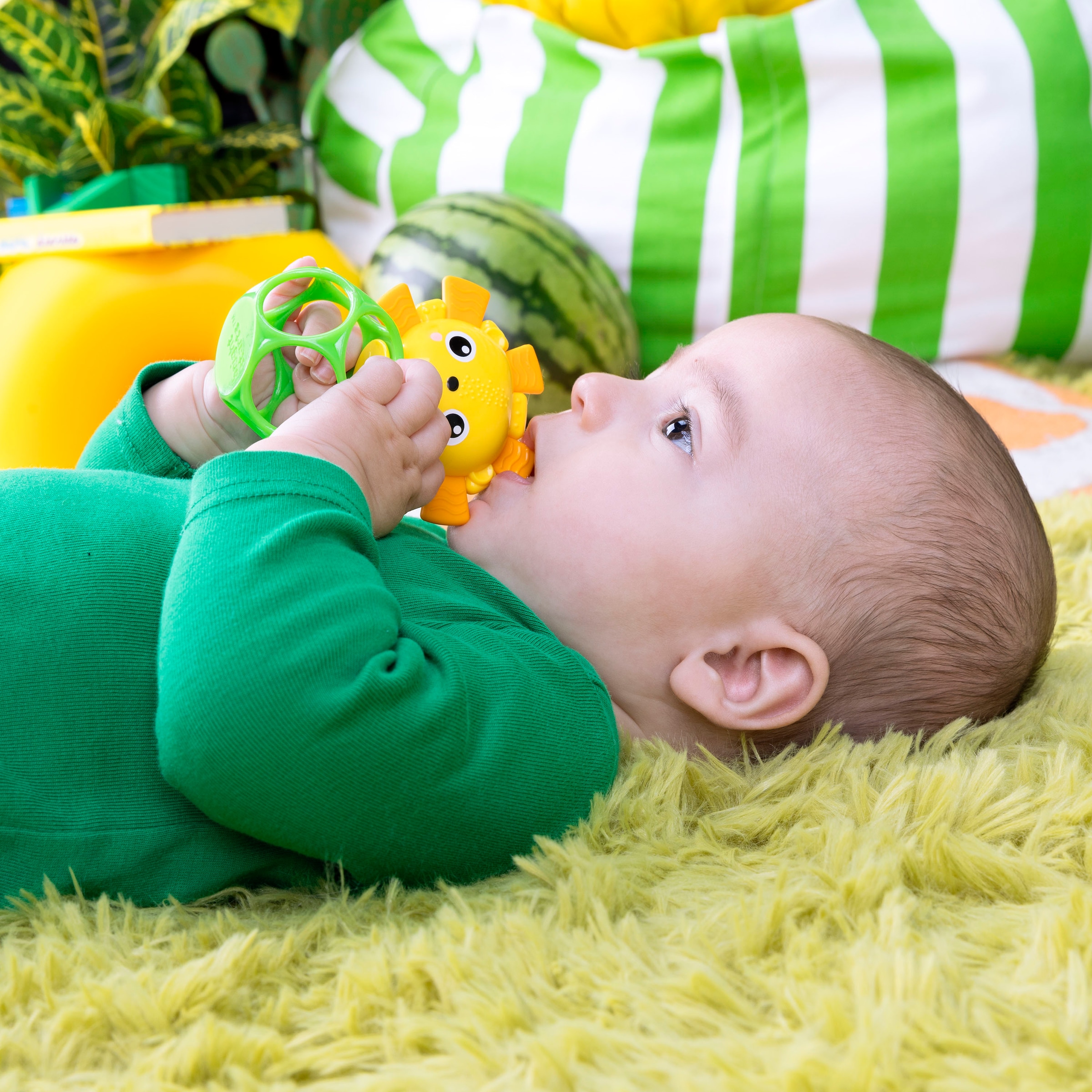 Bright Starts Greifspielzeug »Soother Pals Easy-Grasp Teether Toys«