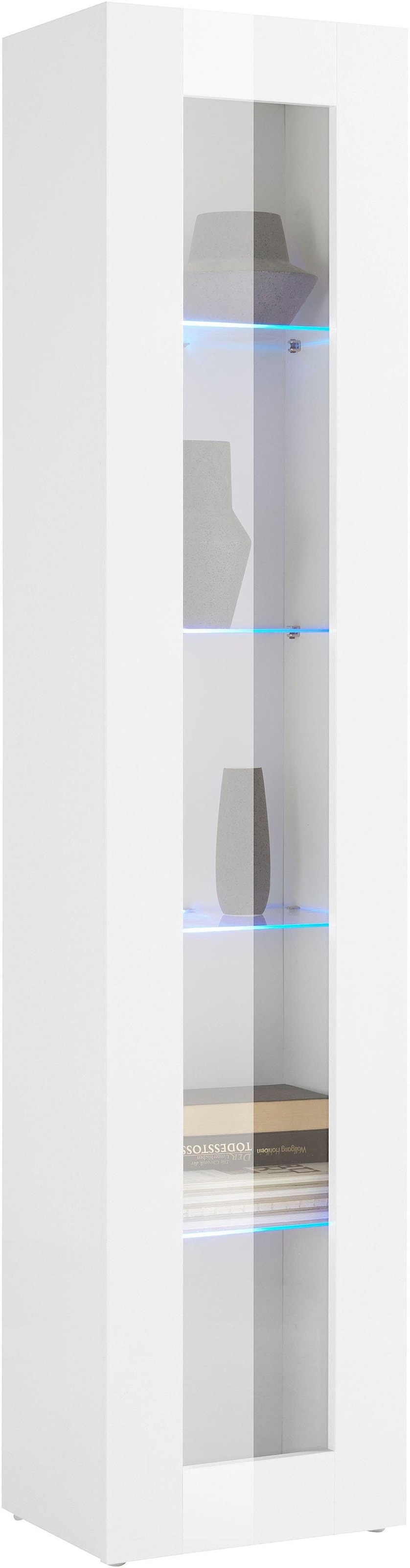 Home affaire Vitrine »Maruska« 1 Stk. tlg. Glasvitrine, Stauraumvitrine, stehend und hängend montierbar