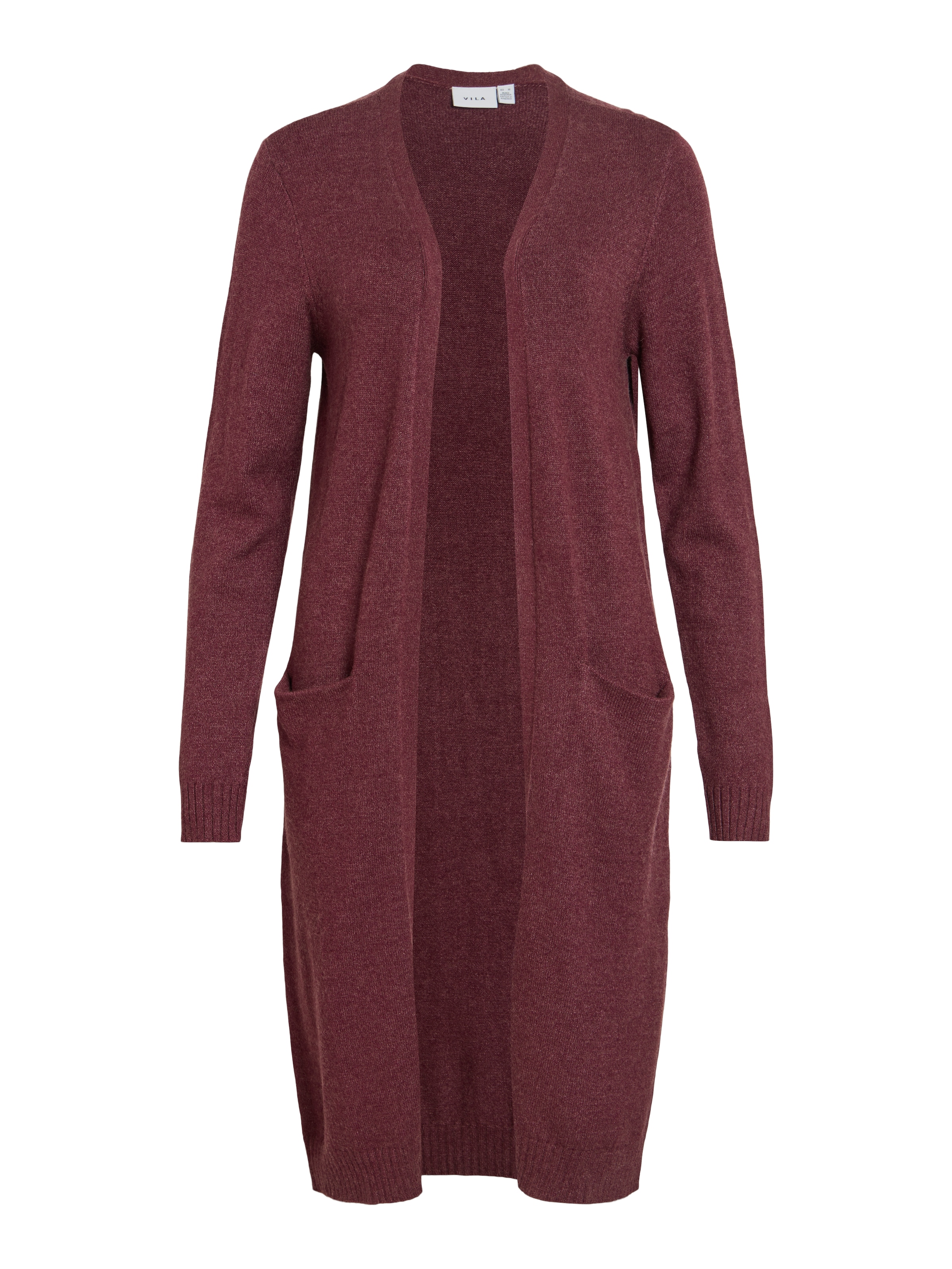 Vila Longstrickjacke »VIRIL LONG L/S  KNIT CARDIGAN - NOOS« Viskosemischung, regular fit