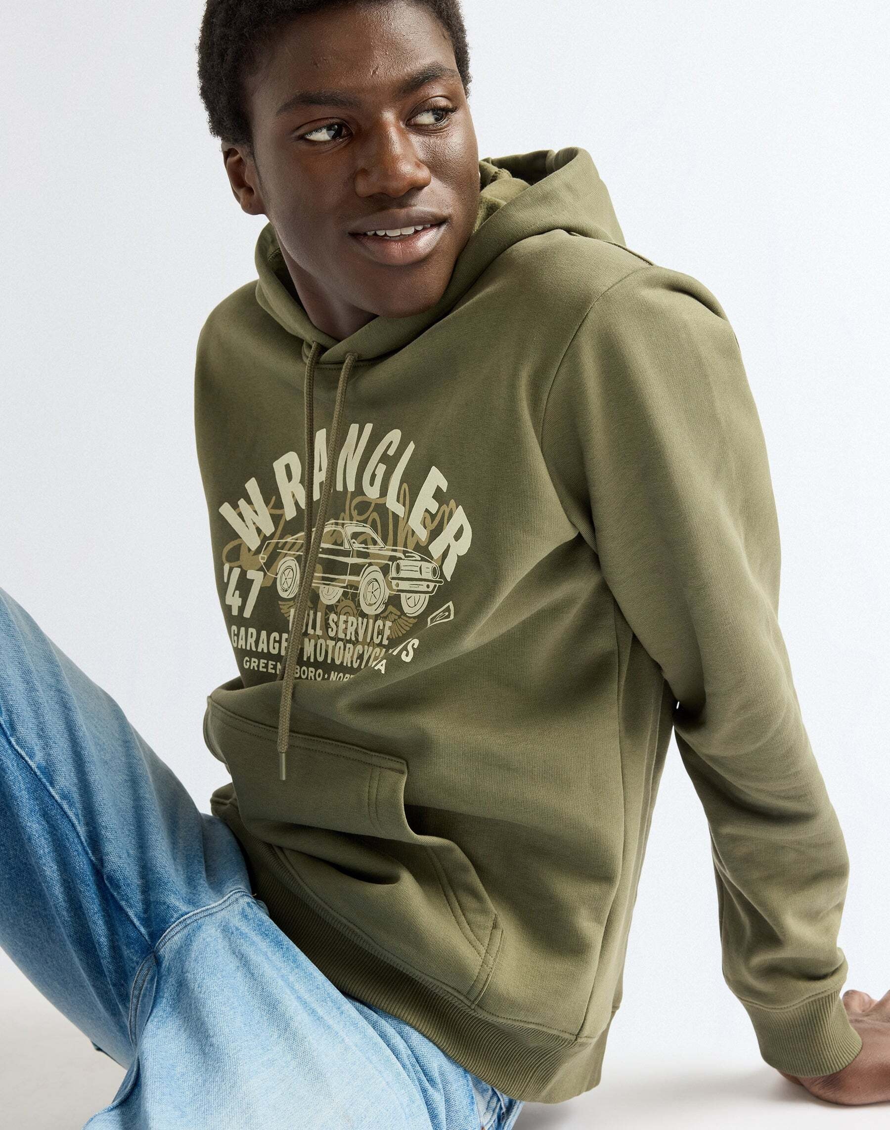 Wrangler Kapuzenpullover »WRANGLER Kapuzenpullover Americana«