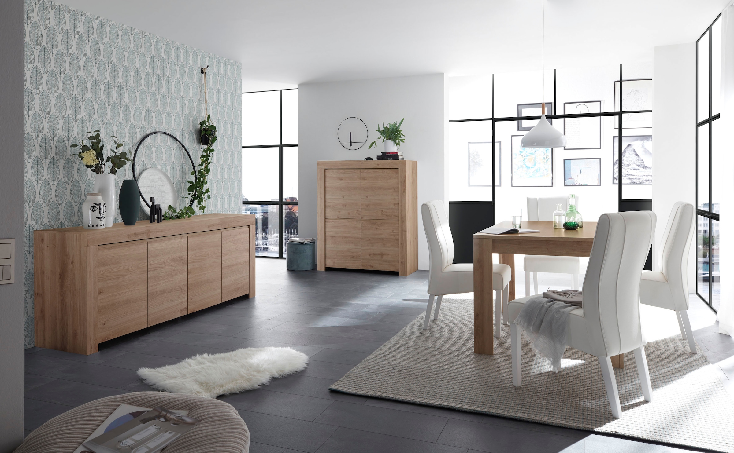 INOSIGN Esstisch »Firenze« , Breite 180 cm, erweiterbar durch Ansteckplatte