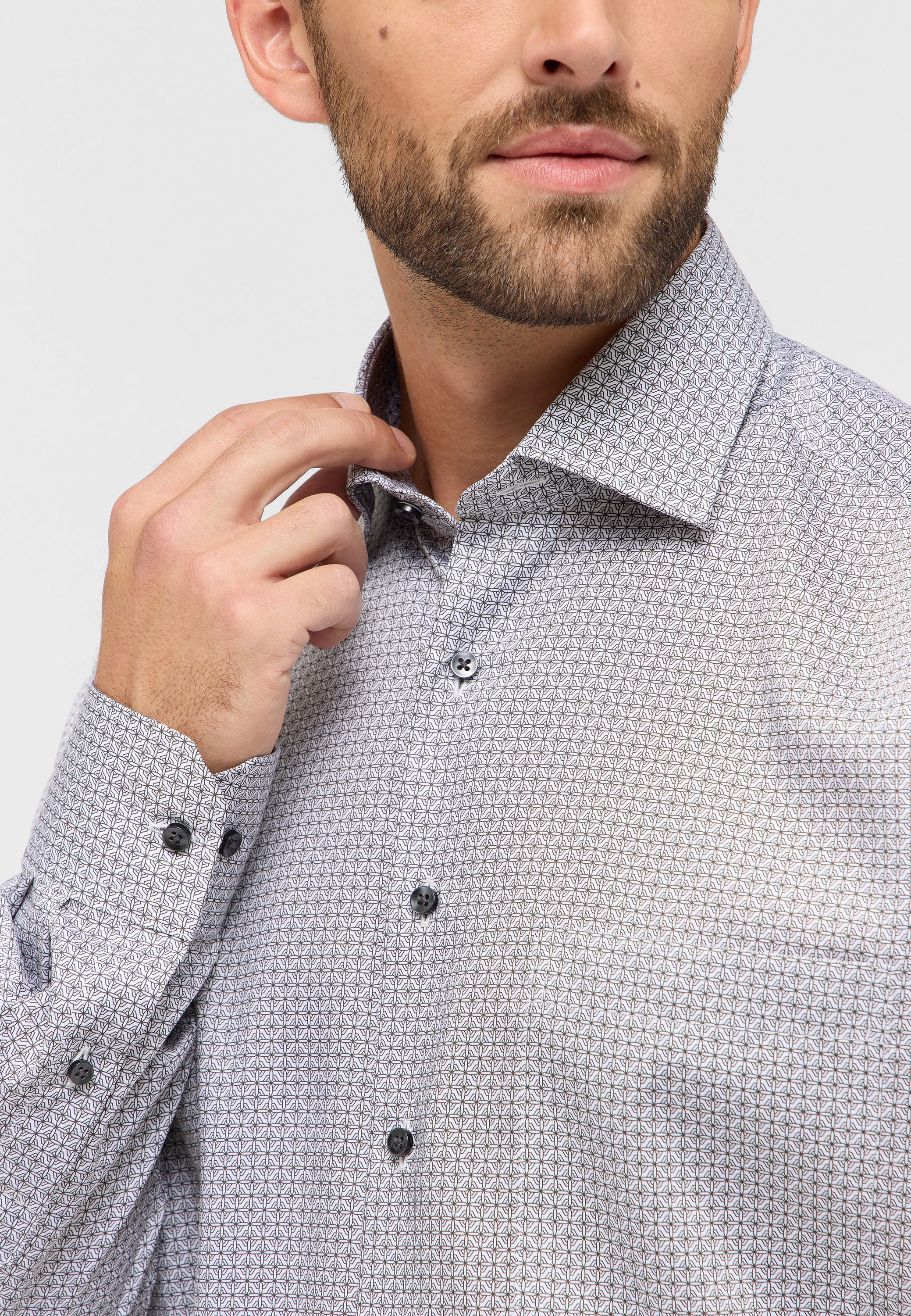 Eterna Chemise à manches longues »COMFORT FIT« NON IRON (bügelfrei)