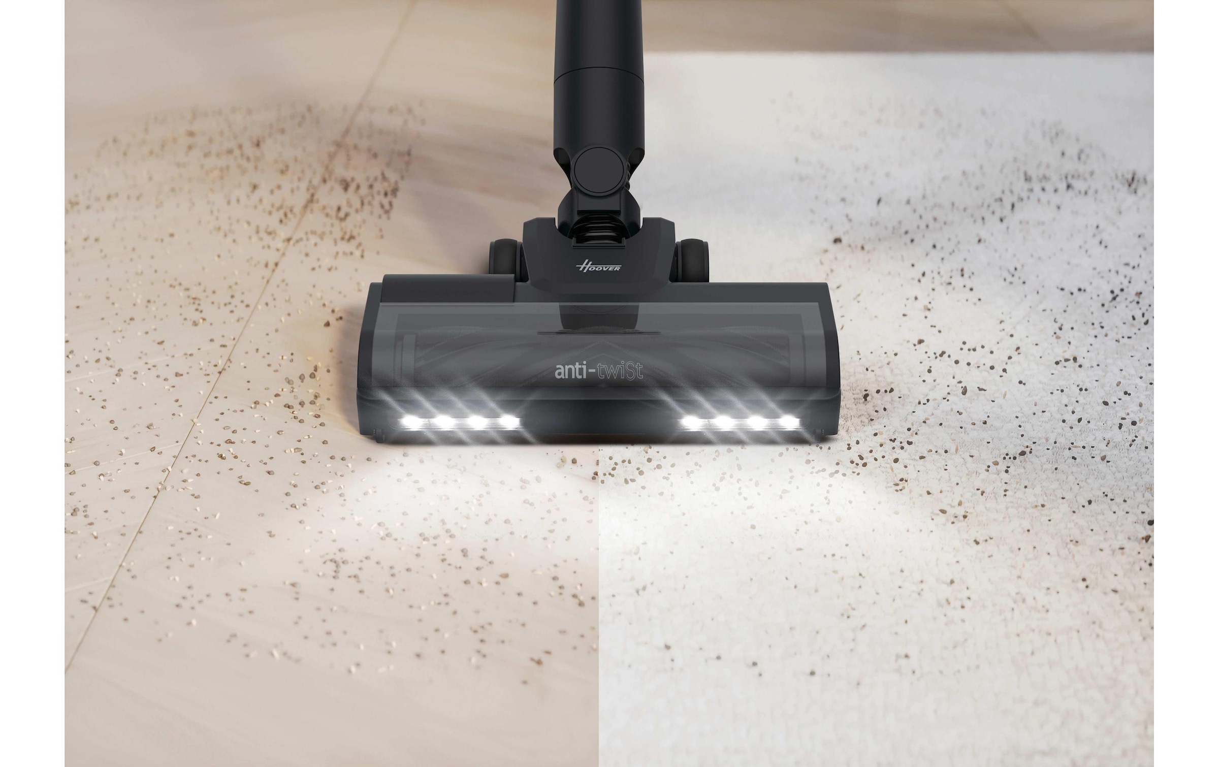 Hoover Akku-Hand-und Stielstaubsauger »HF210PP 11 Akku Trocken EPA Beutellos 1 l 165 W« 2-in-1-Stabstaubsauger mit ULTRA COMPACT X3-Technologie