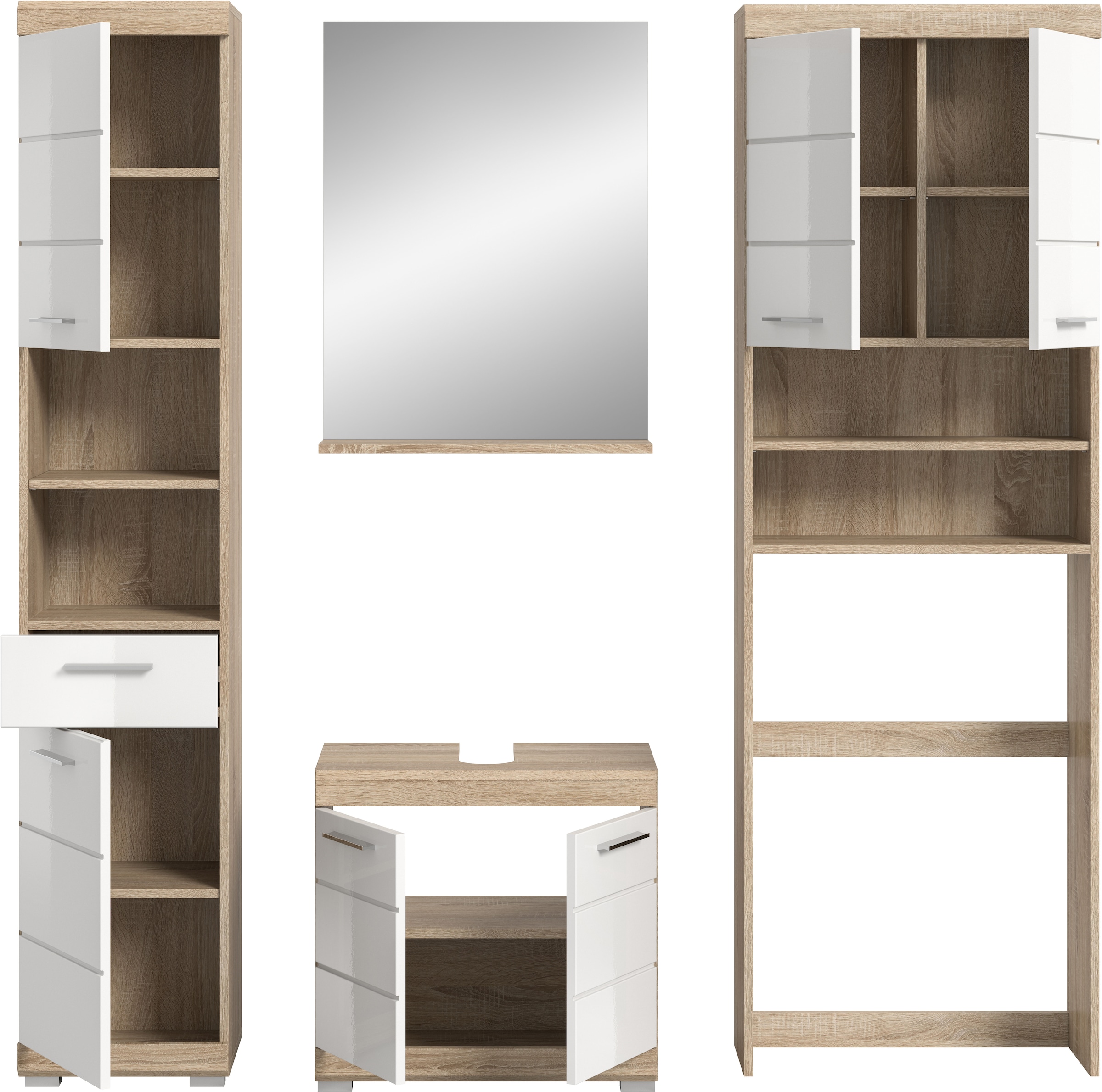 INOSIGN Ensemble de meubles de salle de bain »Siena, 4 teilig, bestehend aus:« Set, TOPSELLER!, 4 cuis tlg.