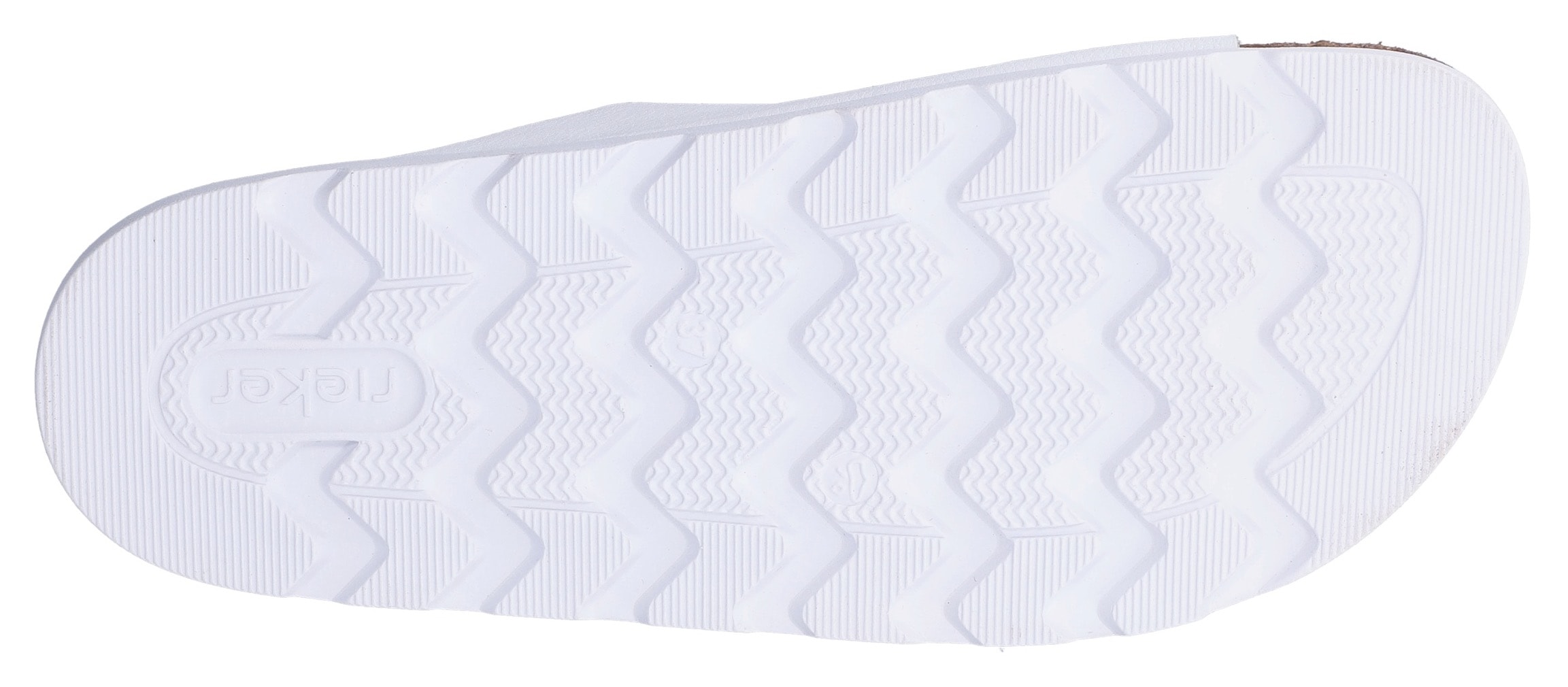 Rieker Pantolette  Hausschuh, Sommerschuh, Strandschuh, Zweischnaller mit Softfussbett