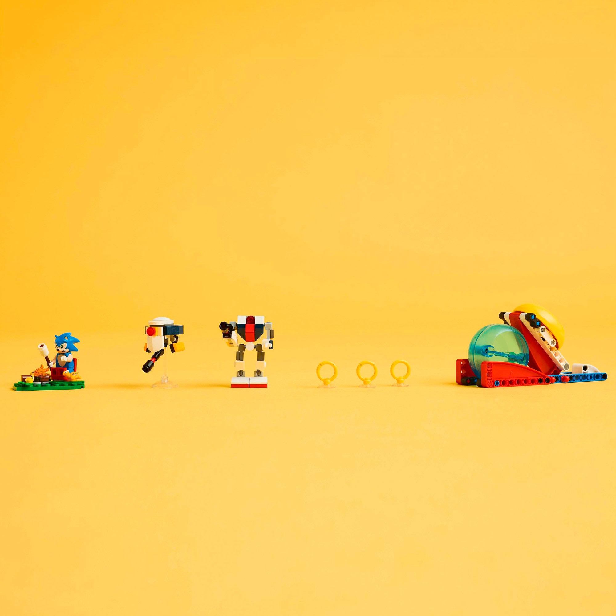 LEGO® Pions de construction »Sonics Showdown am Lagerfeuer (77001), LEGO Sonic« fabriqué en Europe