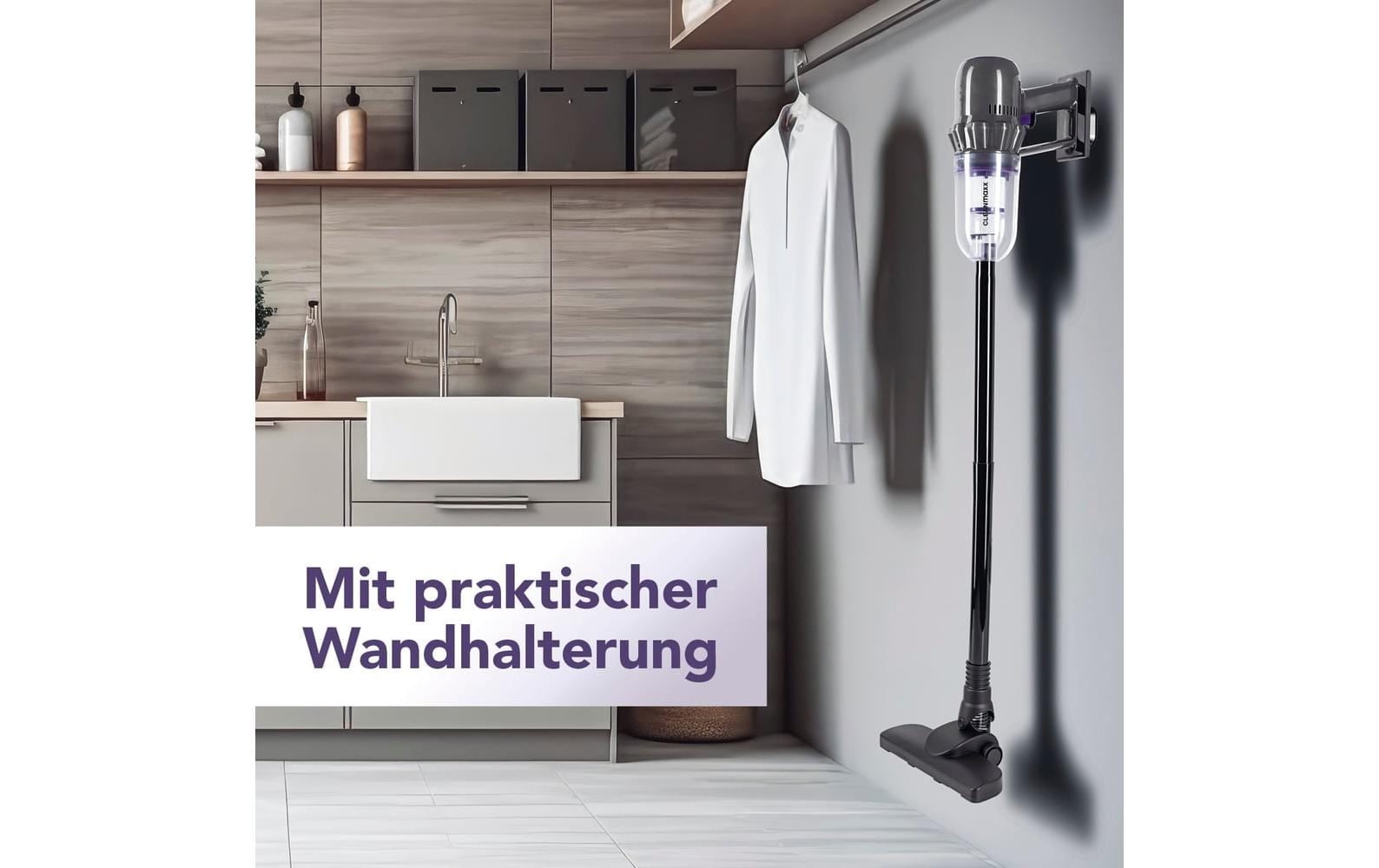 CLEANmaxx Aspirateur à main et à manche sans fil »14,8 V«