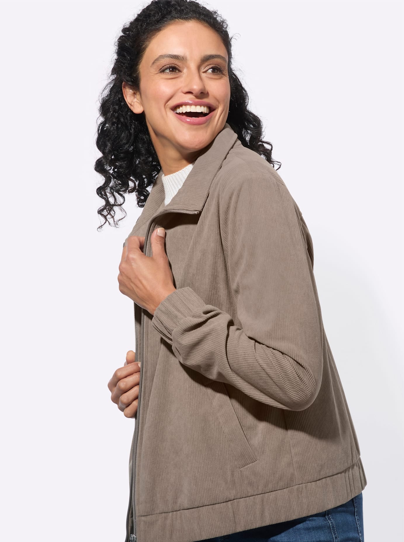 Inspirationen Veste chemise »Cord-Jacke« 1