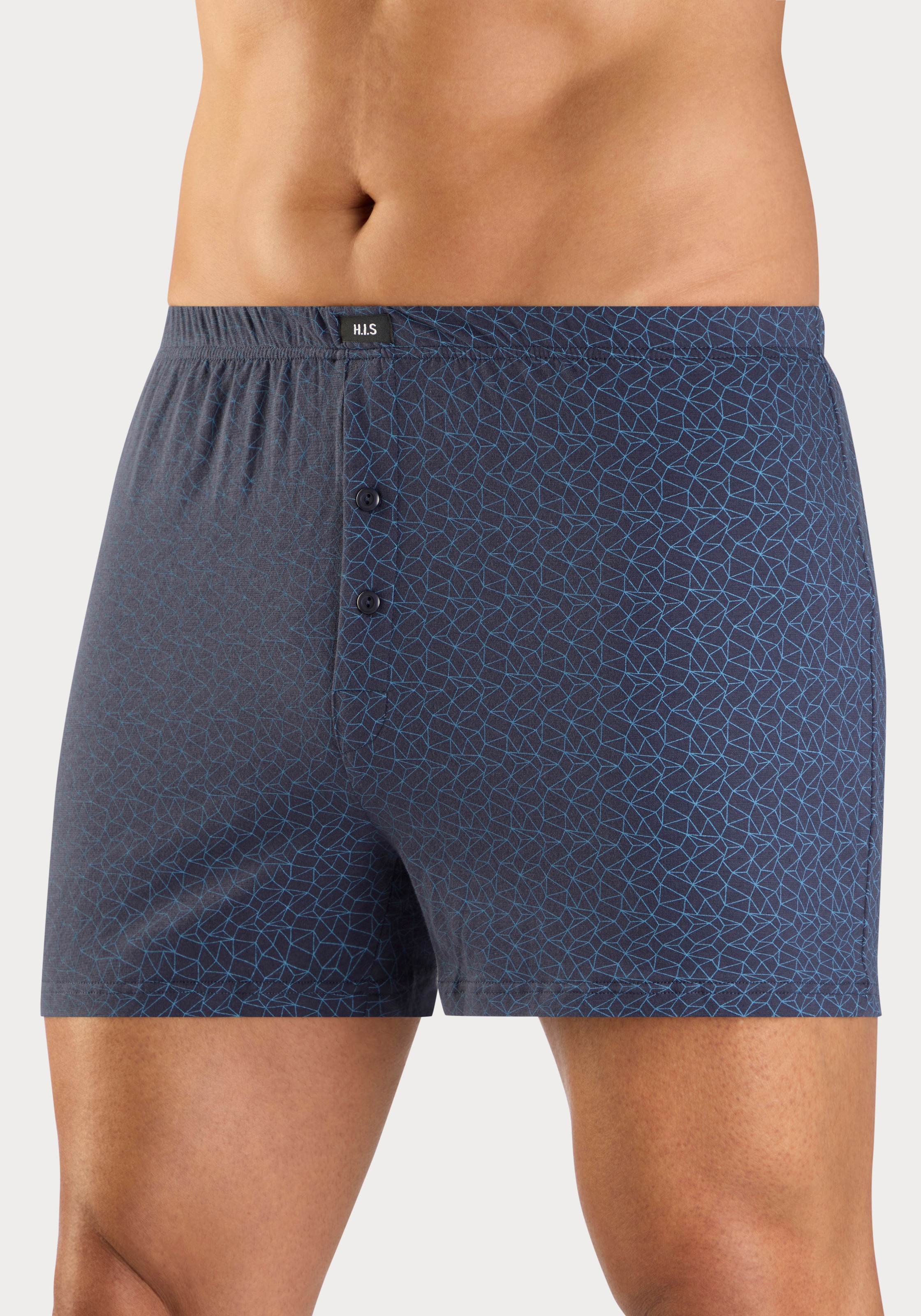 H.I.S Boxer ample »Herren Boxer« Paquet, 5 cuis weite Passform, Komfortbund, aus Baumwoll-Stretch