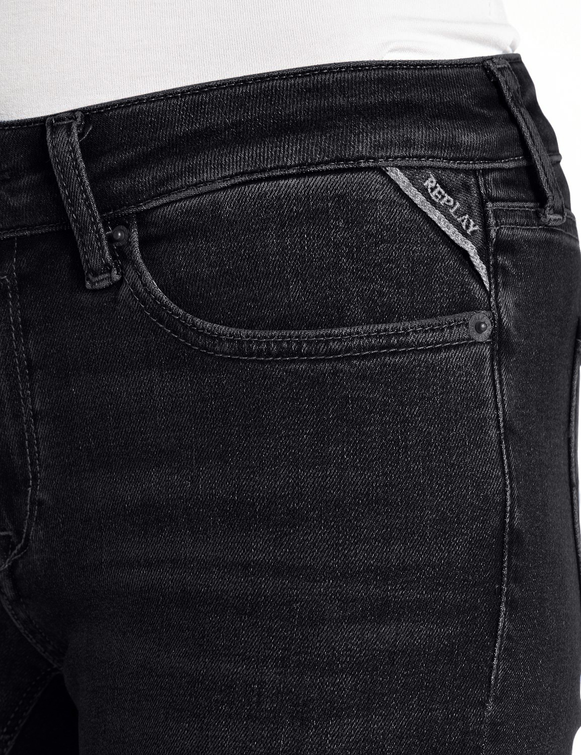 Replay Jeans bootcut »NEW LUZ« avec R brodé sur la poche arrière