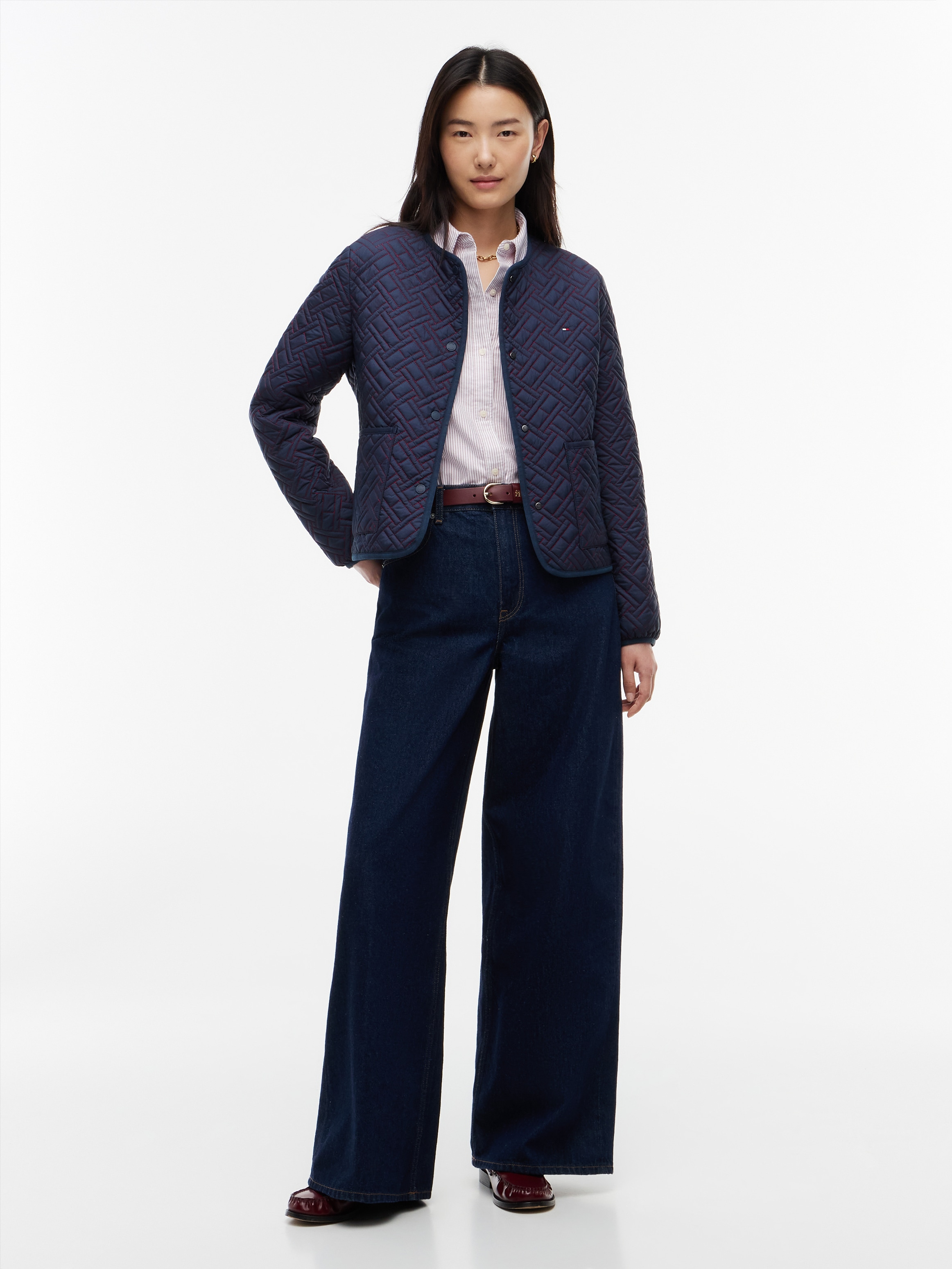 Tommy Hilfiger Veste matelassée »QUILTED LINER JACKET« fibre synthétique