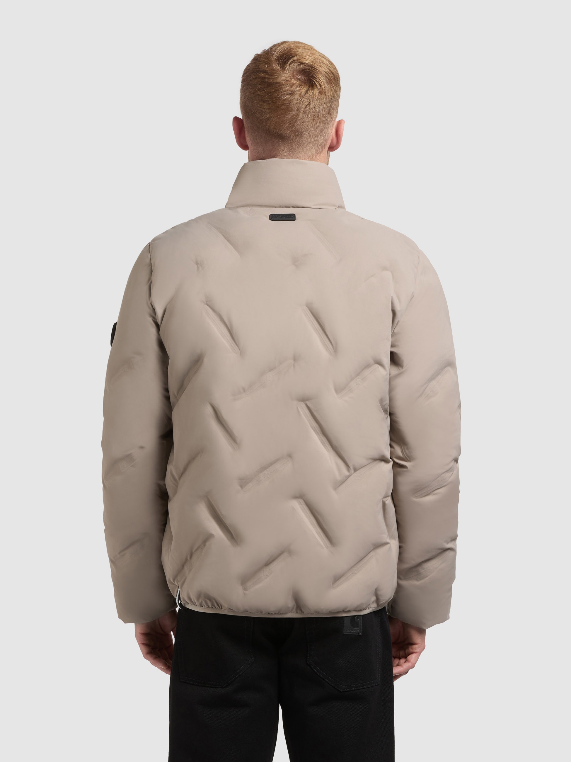 khujo Steppjacke »CLOVER« ohne Kapuze mit hochwertiger Prägung