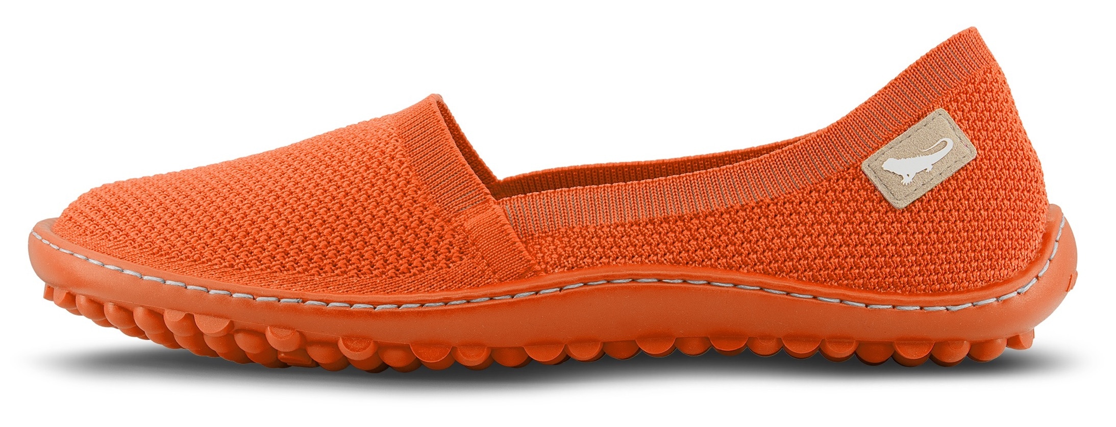 Leguano Chaussures pieds nus »FLAIR«  Mocassin, chaussure à enfiler avec écusson logo au talon