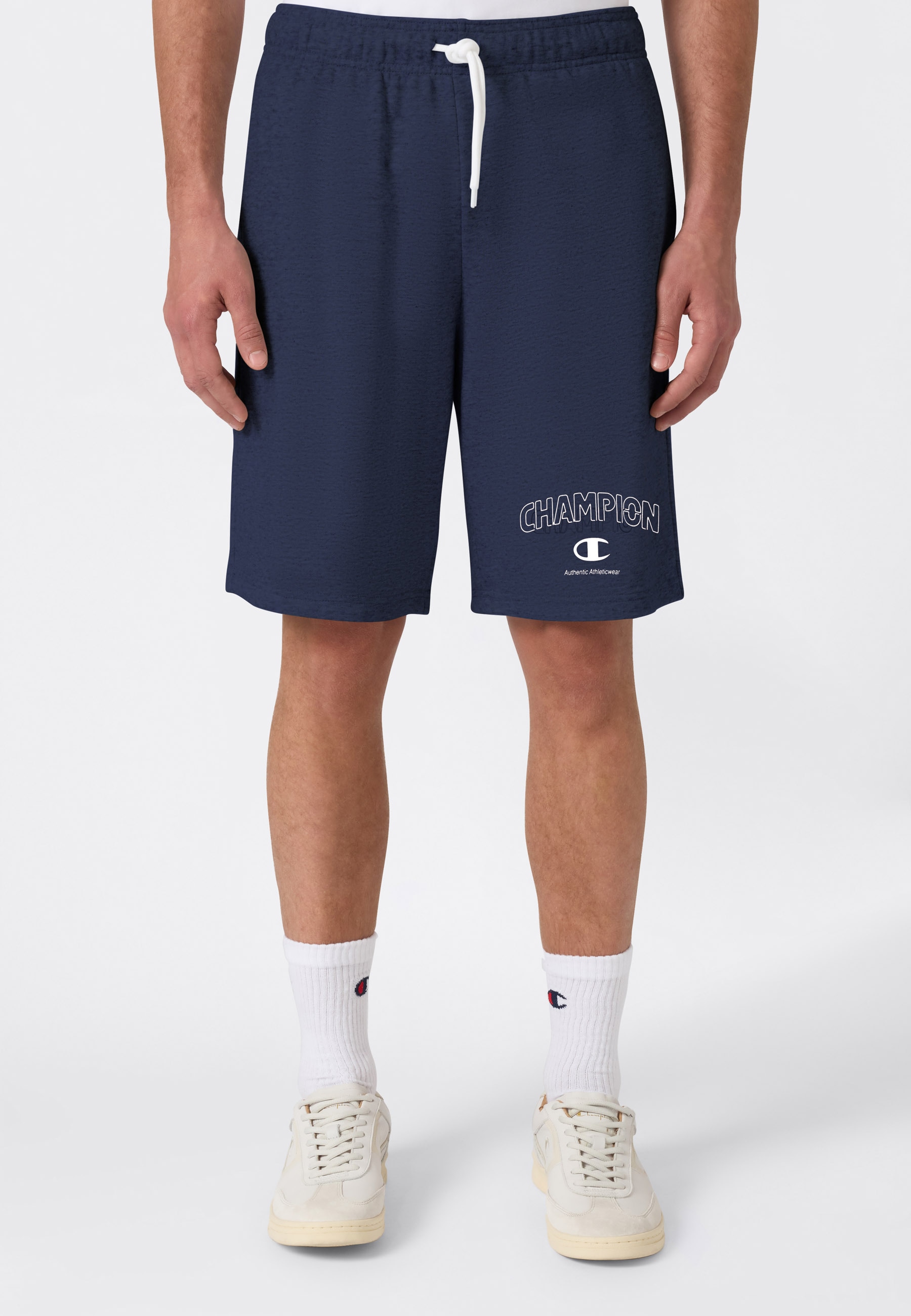 Champion Shorts »Graphic Terry Shorts«  mit Kordelverschluss, sportlicher Stil, bequeme Passform