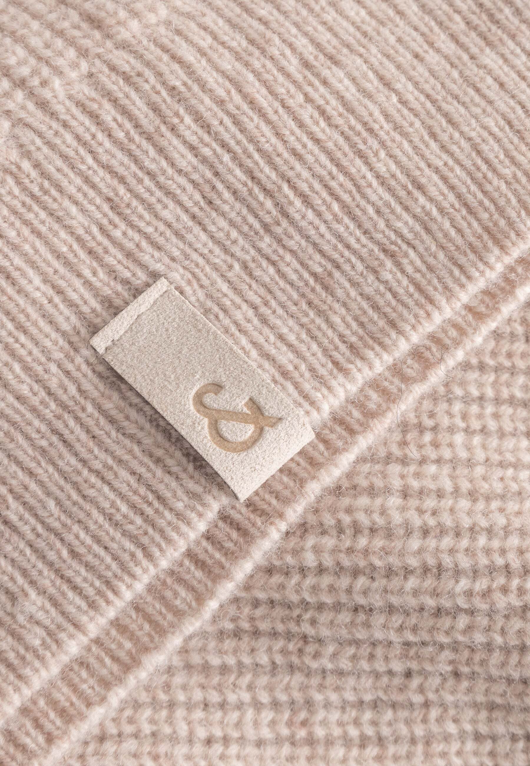 colours & sons Strickpullover »colours & sons Pullover Half-Zip-Lambswool«